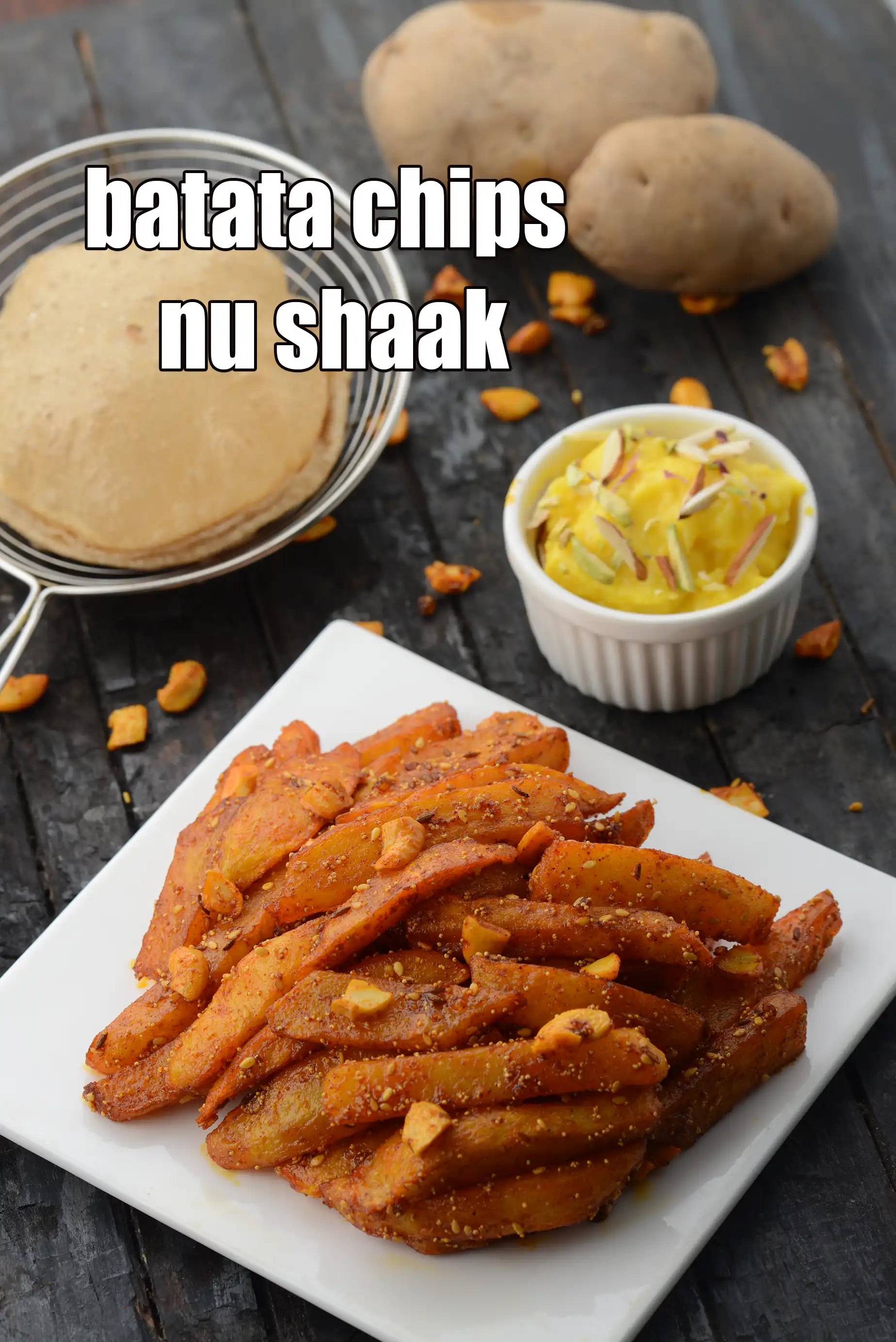 batata chips nu shaak recipe | Gujarati sabzi | Gujarati snack |