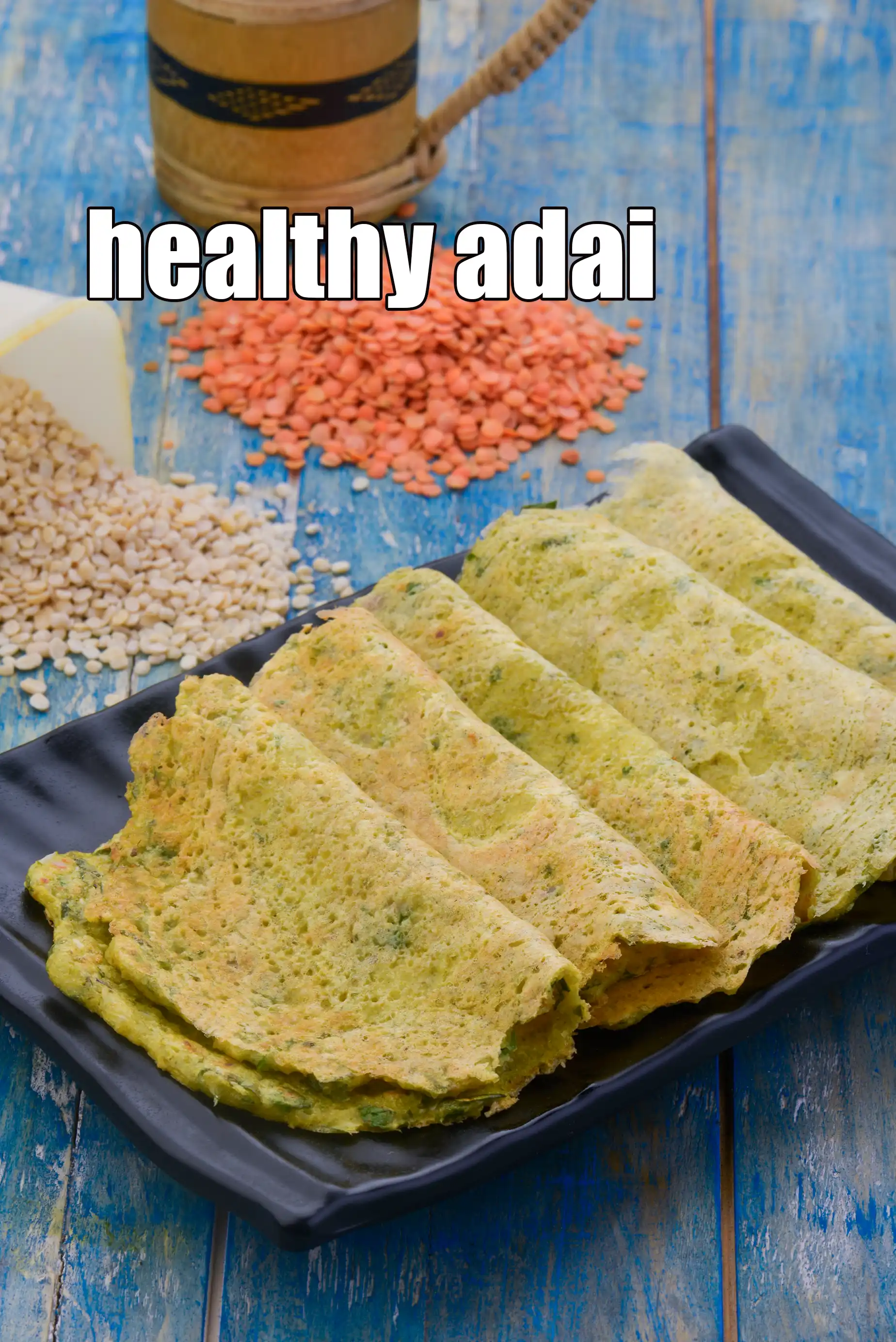 healthy adai recipe | diabetic adai | Indian style dalia adai without rice