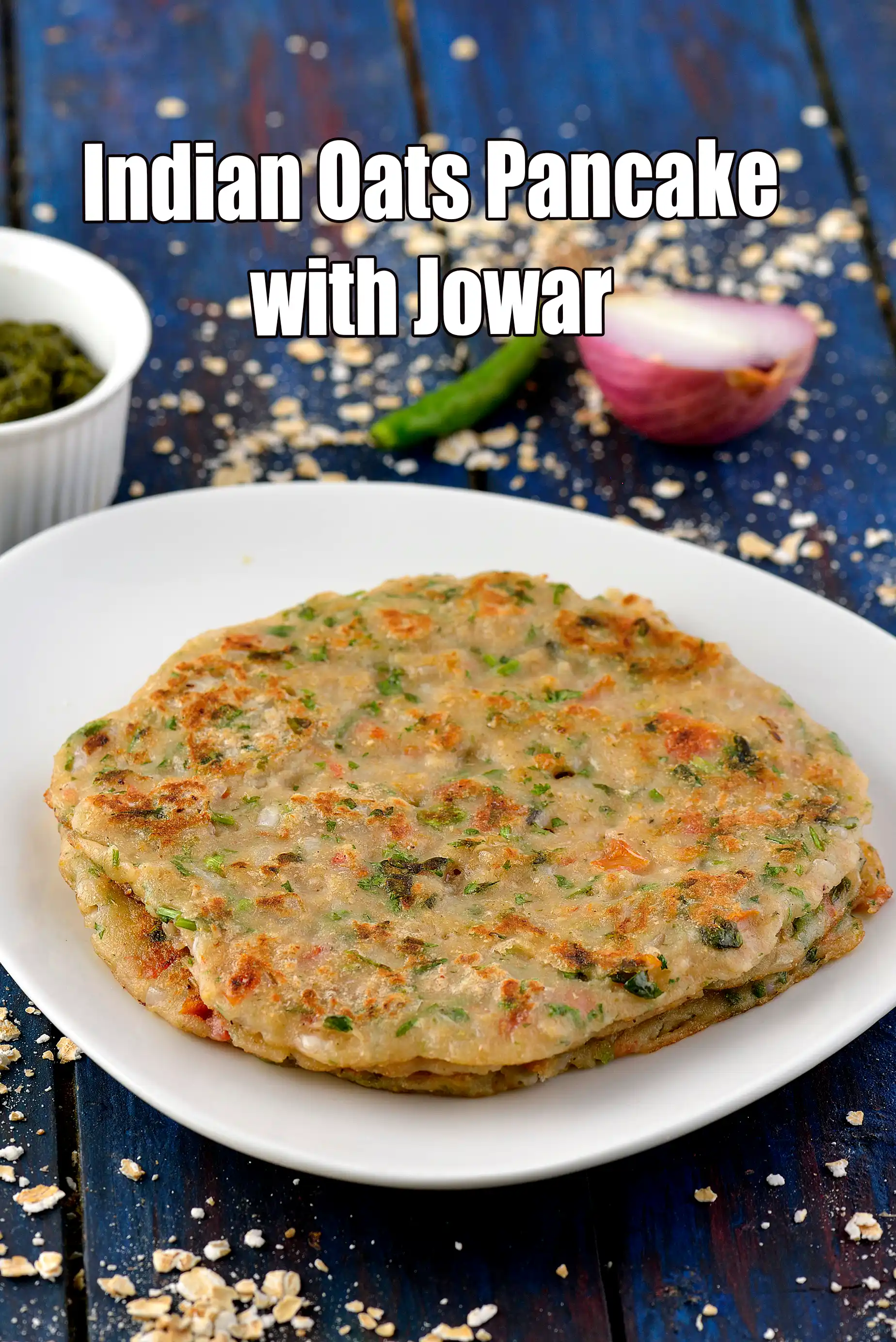 Indian oats pancake with jowar recipe | jowar oats pancake | healthy