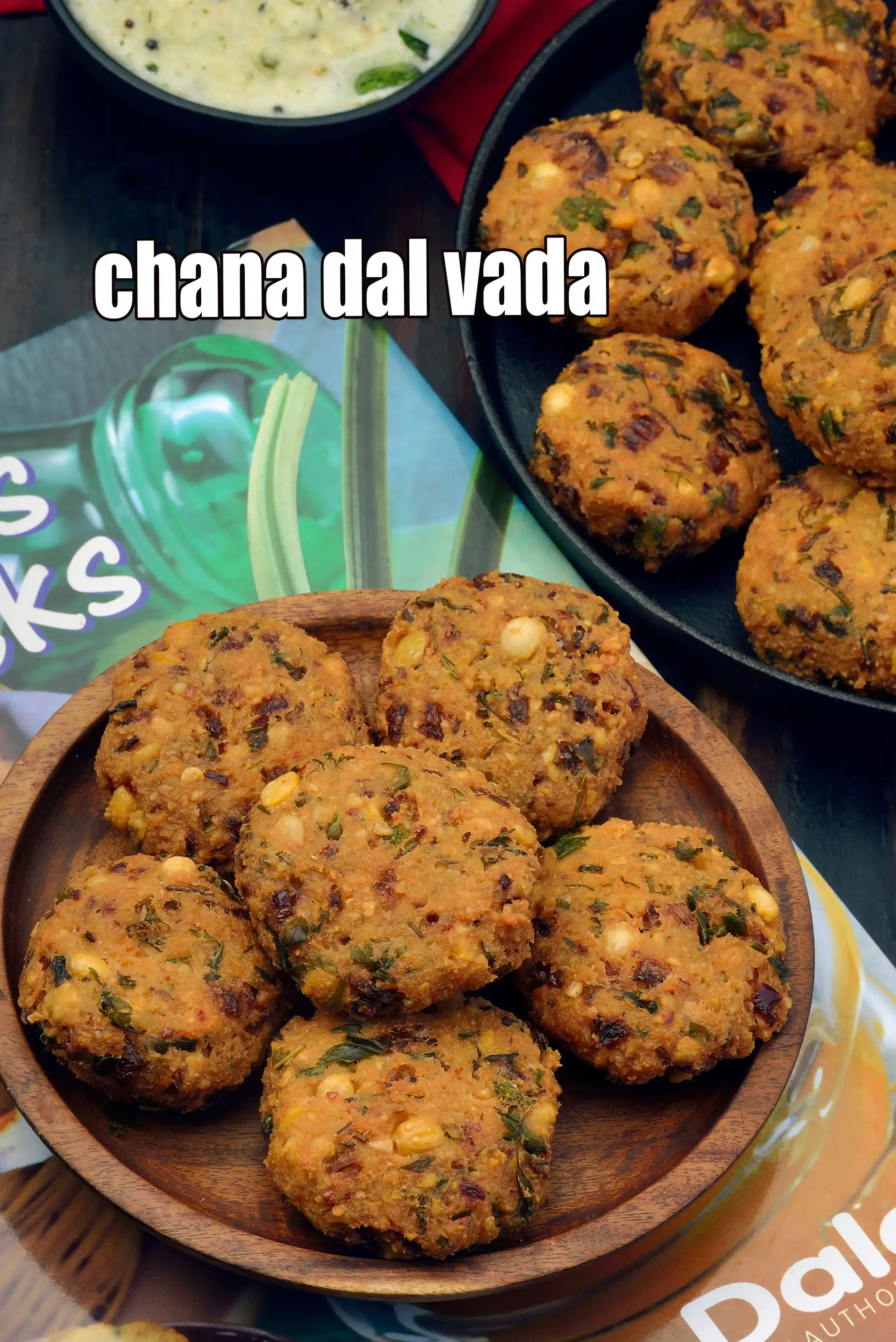 chana dal vada recipe | masala vada | masala vadai |