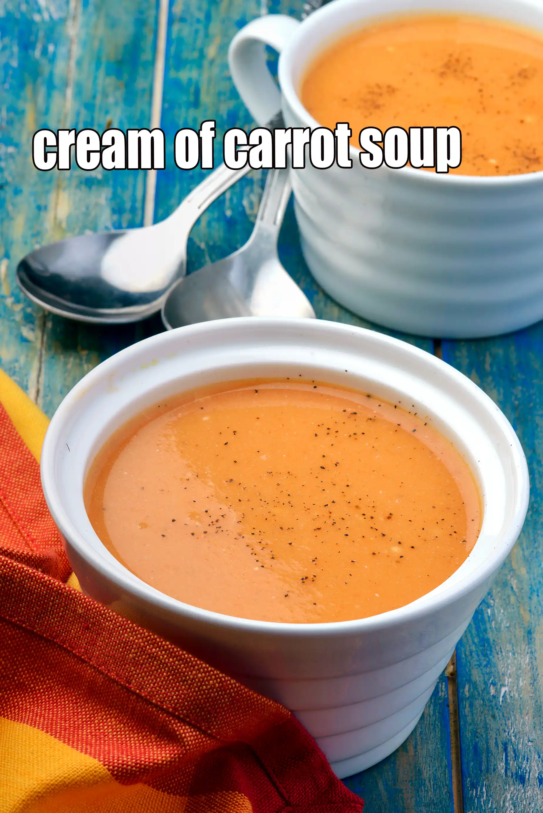 cream of carrot soup recipe | gajar ka soup | Indian style carrot soup |