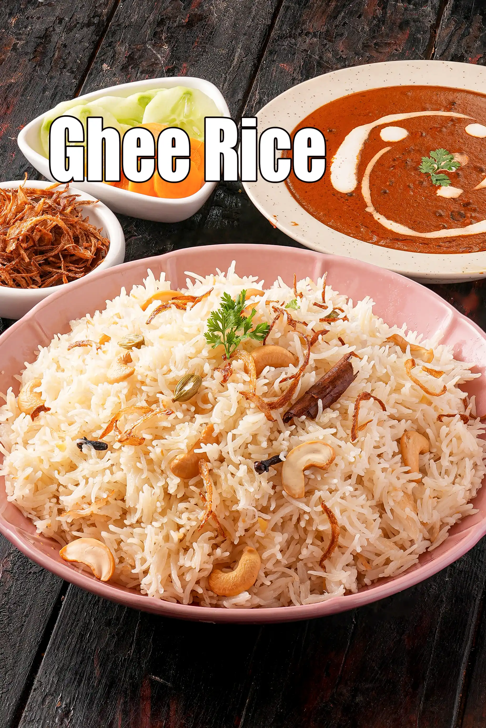 Ghee Rice Recipe | How To Make Ghee Rice | Ghee Bhat |  Ney Choru |