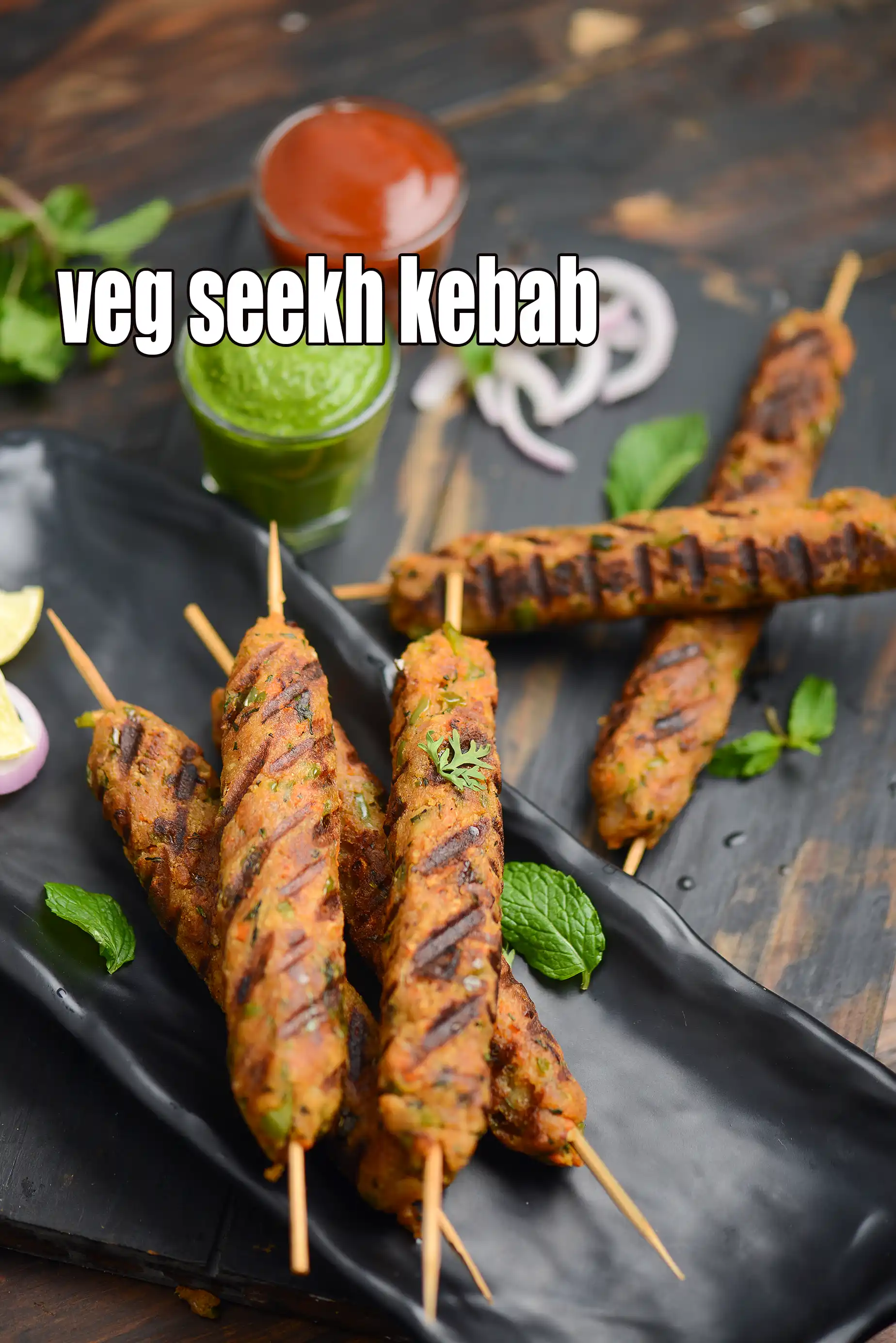 veg seekh kabab recipe | Indian veg seekh kabab without tandoor |