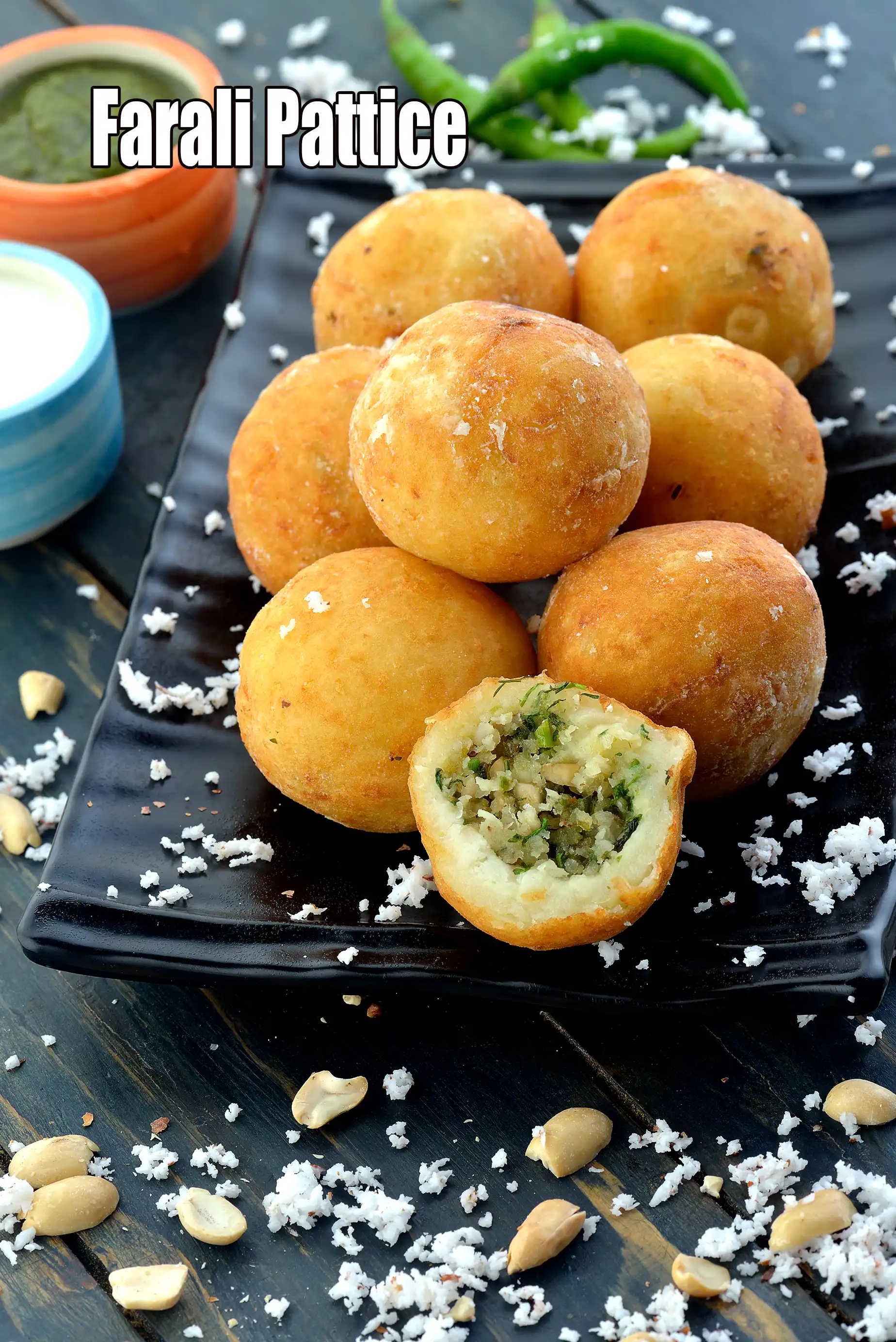 farali pattice | farali aloo pattice |  Mumbai roadside farali pattice |