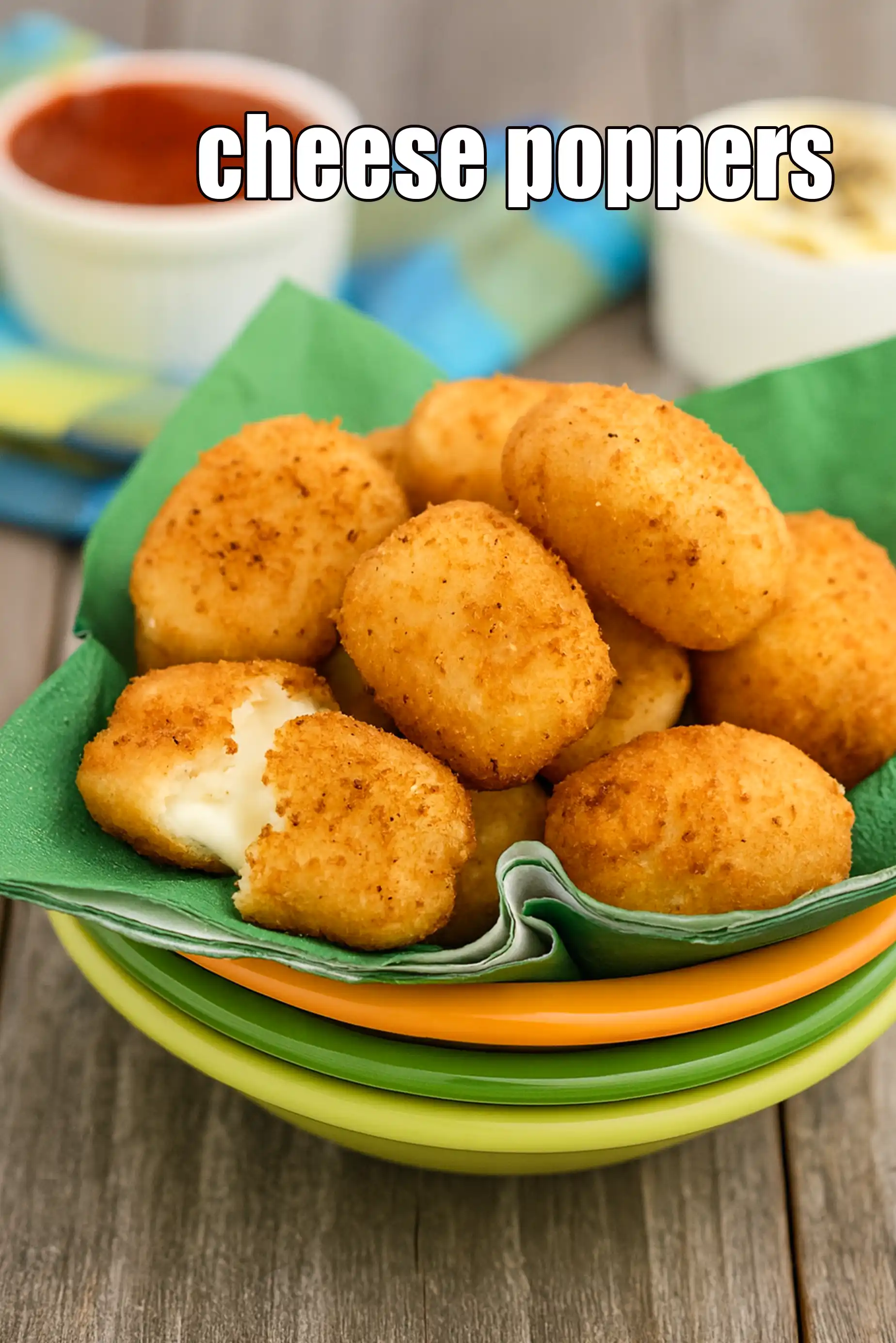 cheese poppers recipe | Indian style cheese poppers |