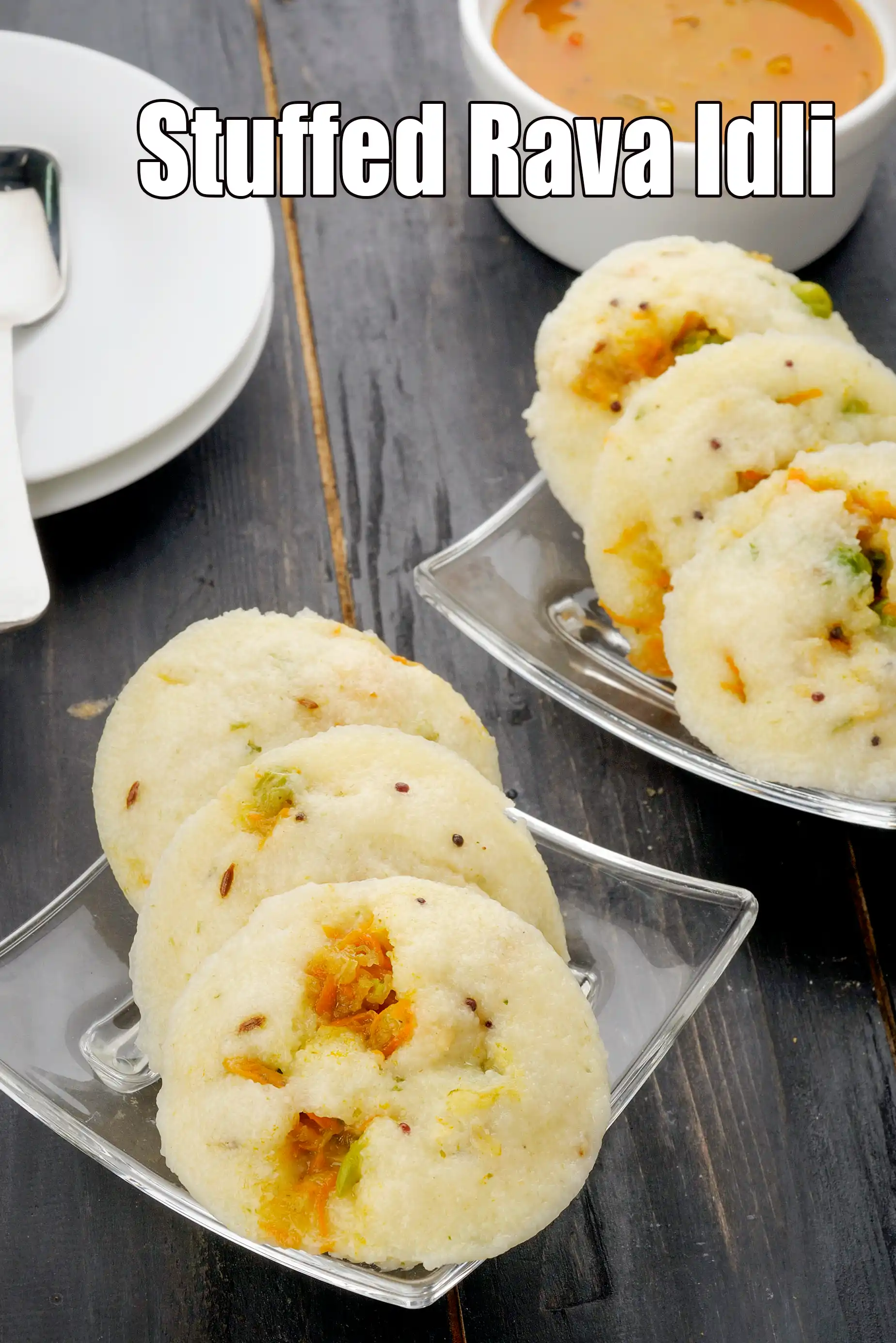 Stuffed Rava Idli | rava idli with vegetables | Suji Idli with vegetables |