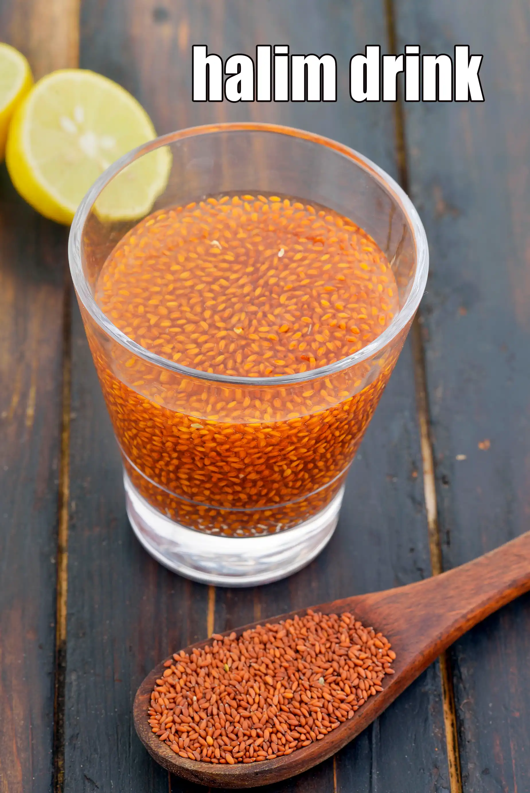 halim drink recipe | garden cress seed with lemon juice recipe | iron rich garden cress seed | how to make halim drink recipe |