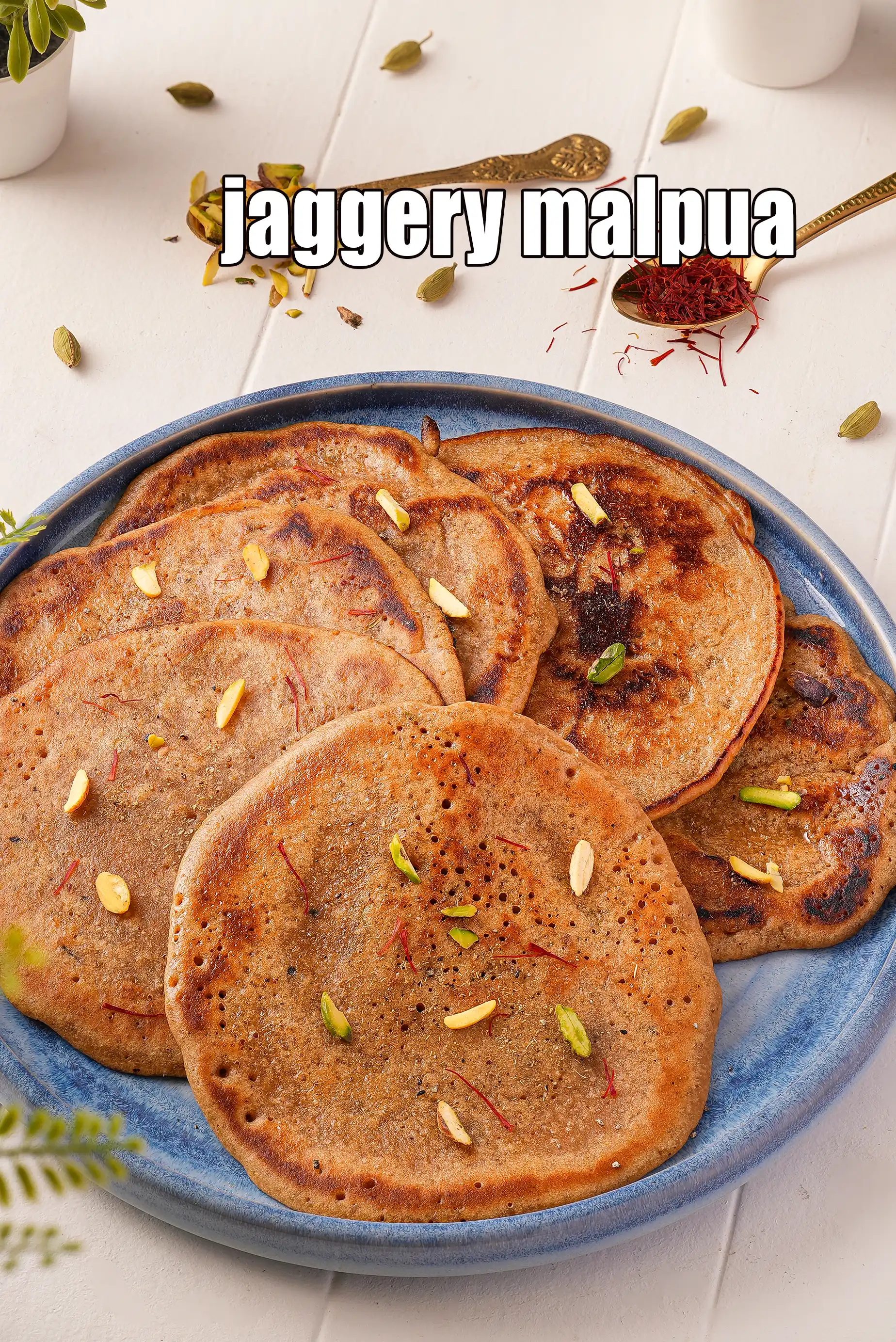 jaggery malpua recipe | wheat flour jaggery malpua | quick Rajasthani malpua Indian mithai |