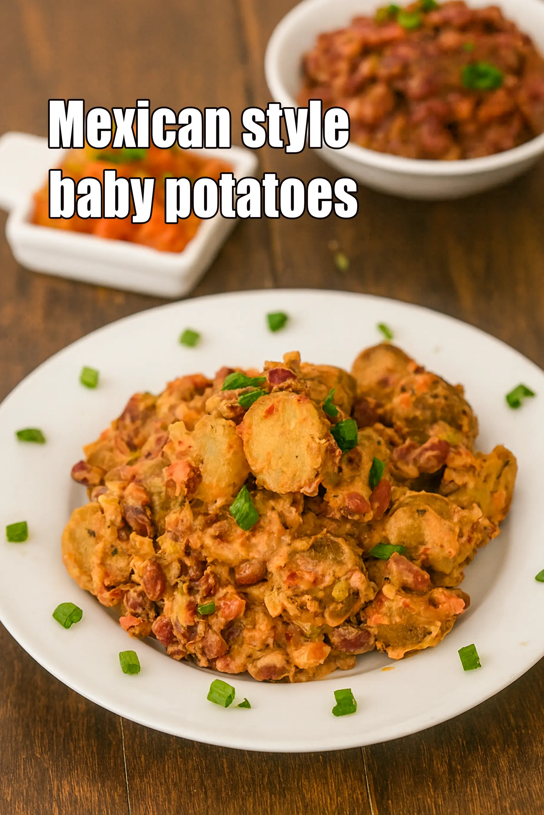 Mexican style baby potatoes recipe | Mexican potatoes | roasted Mexican potatoes |