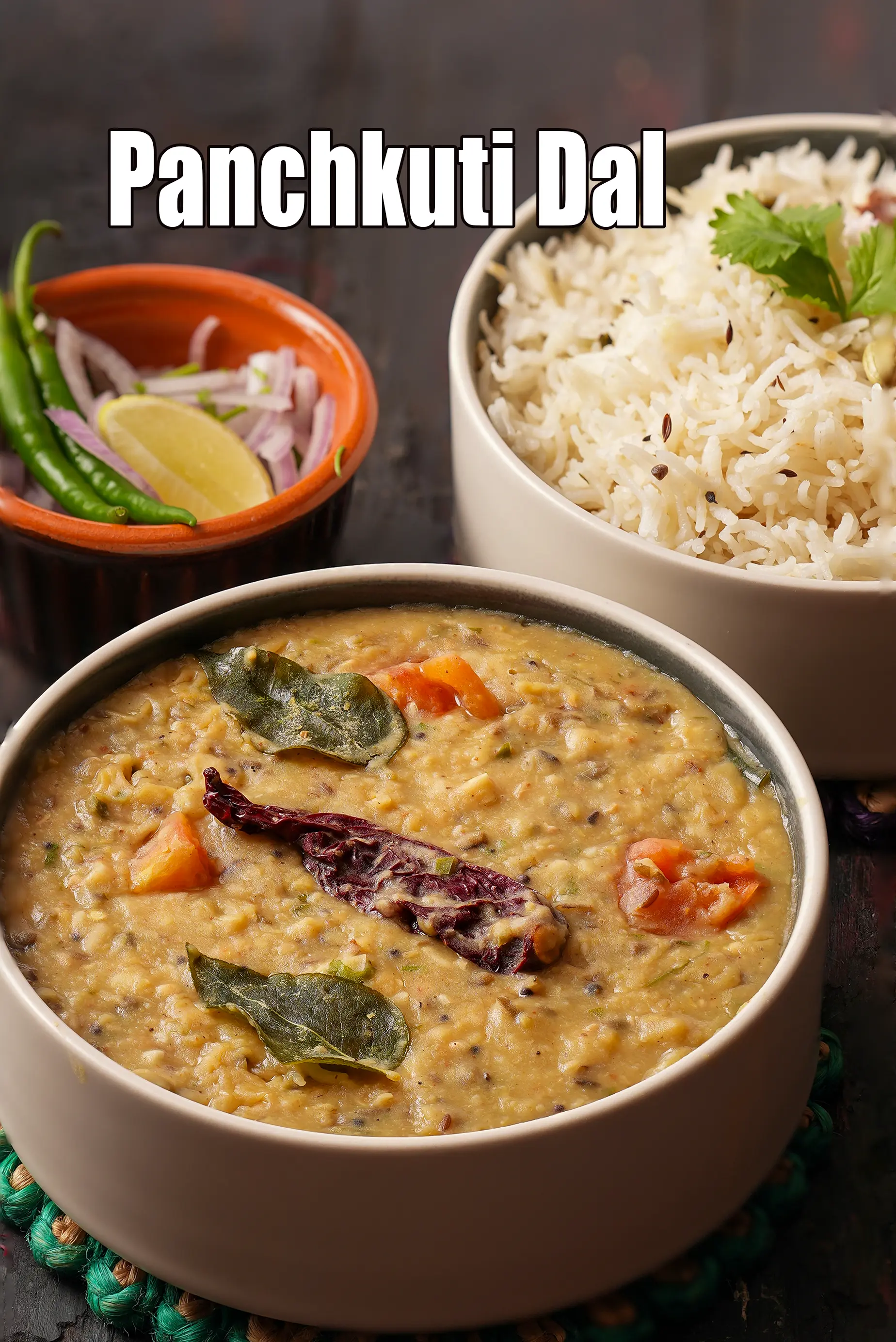 Panchkuti Dal | Panchratan Dal | Uttar Pradesh dal made with 5 Pulses |