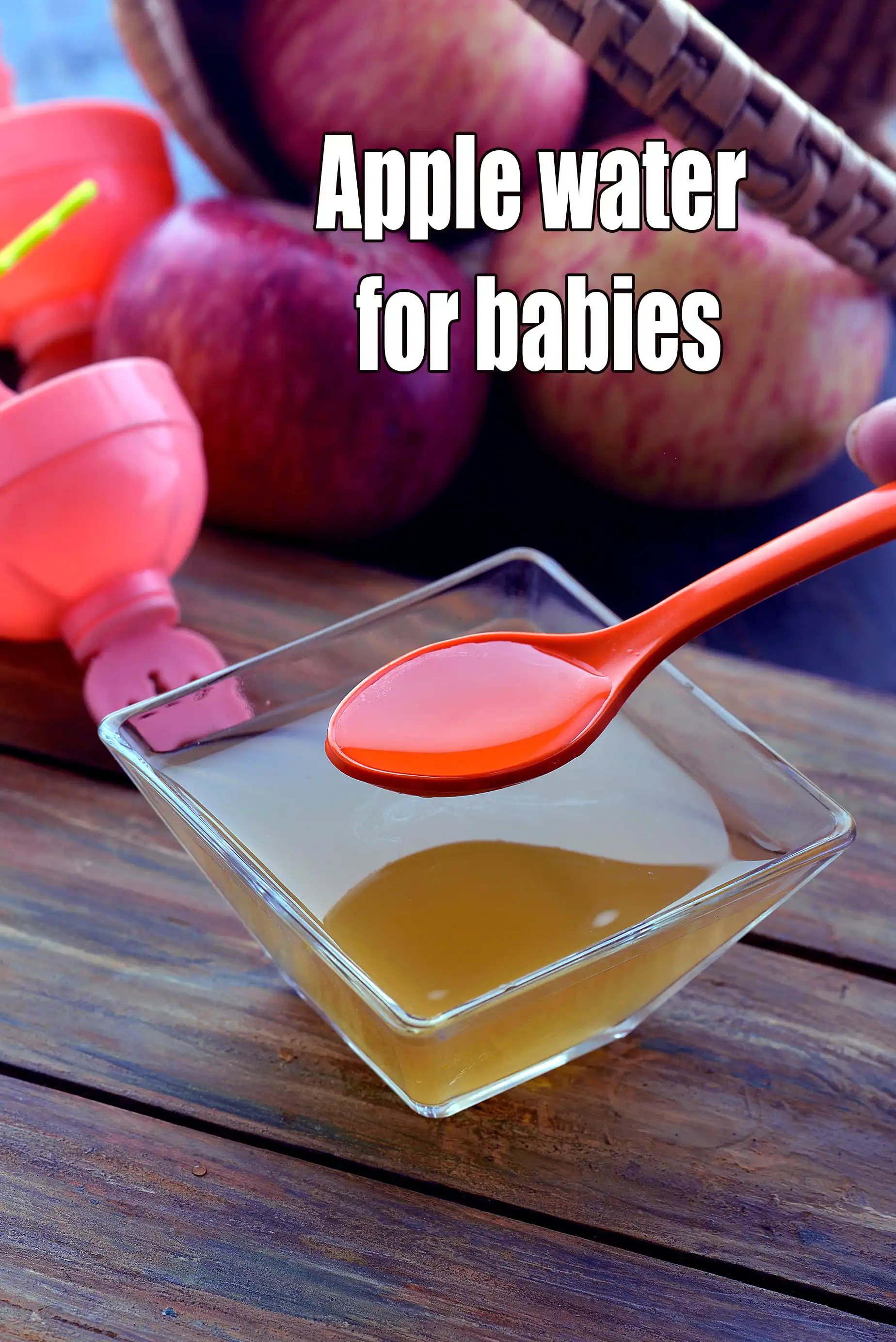 Apple water for babies | apple punch for 6 to 7 months Indian babies | how to make apple water for babies |