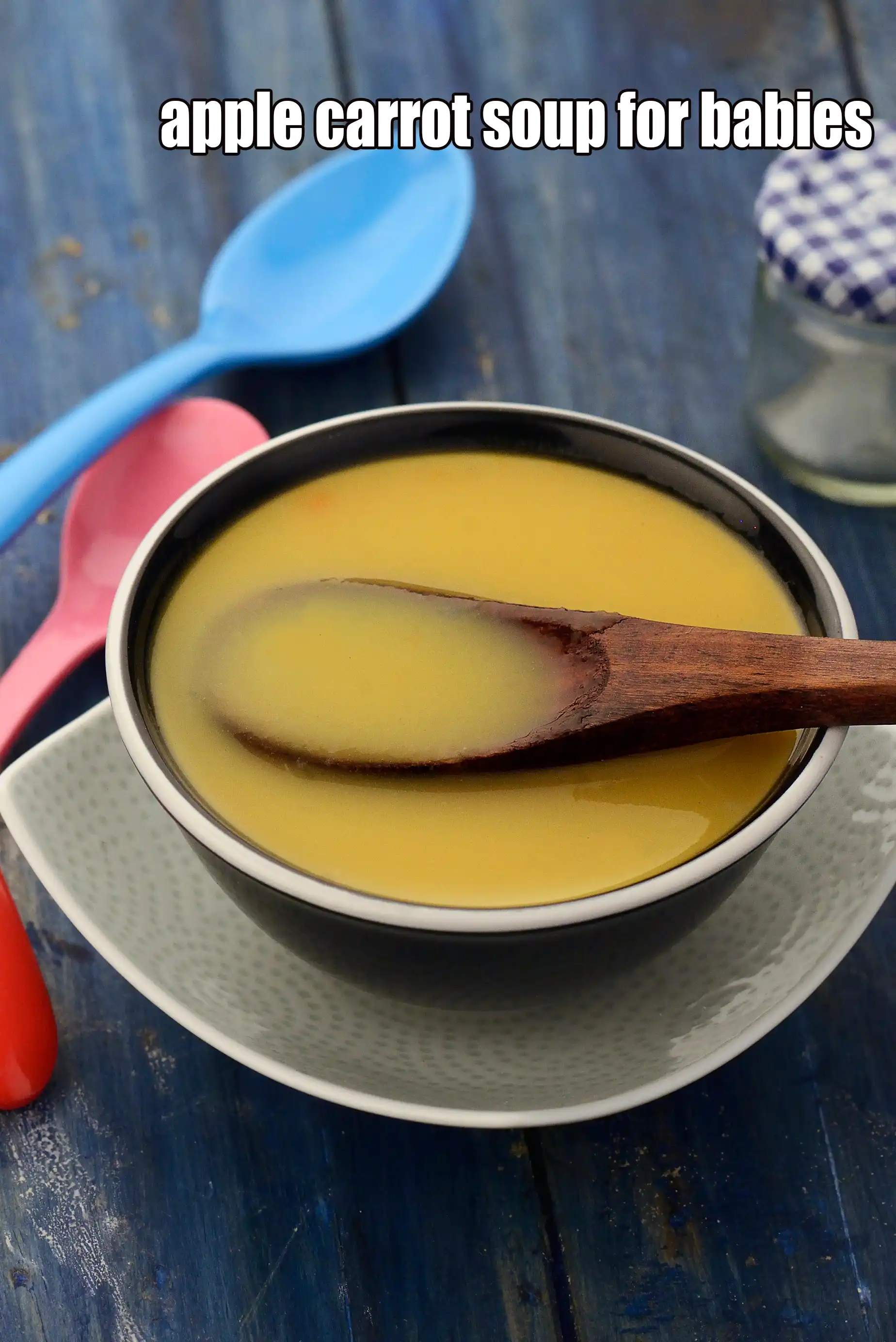 Apple and Carrot Soup with Potatoes recipe for Babies and Toddler