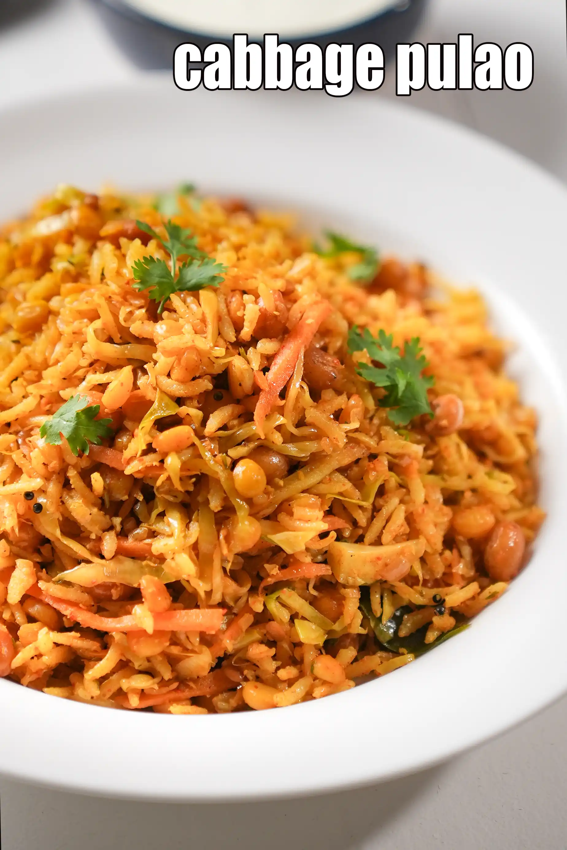 cabbage pulao recipe | spicy patta gobi pulao | healthy South Indian cabbage rice |