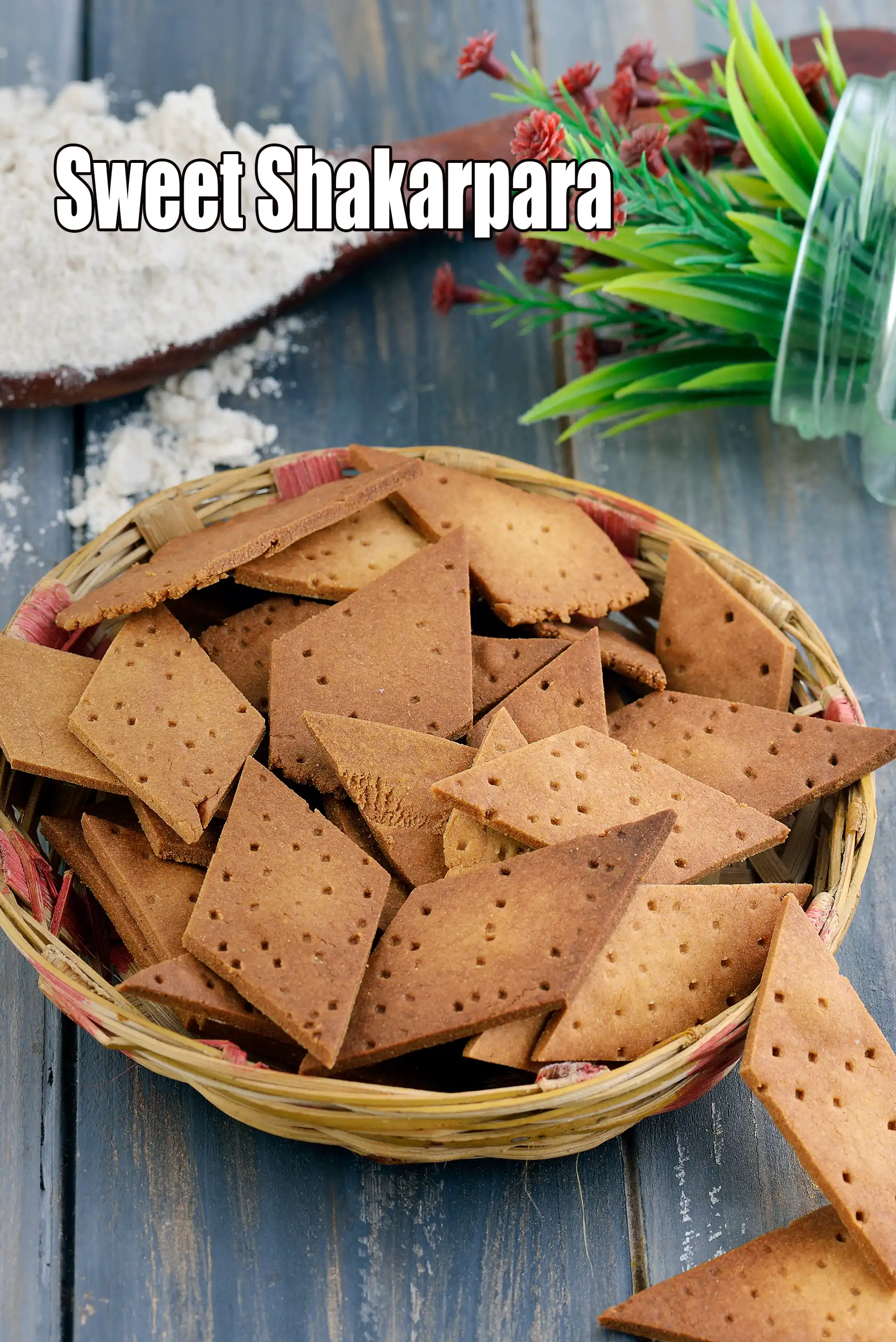 Sweet Shakarpara recipe |  Baked Sweet Shakar Para | Meetha Shankarpali | Shakkar Pare |