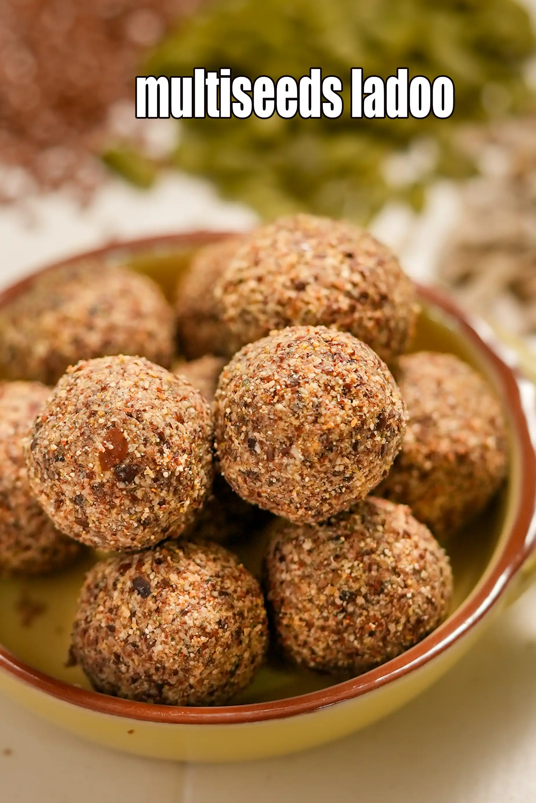 multiseeds ladoo recipe | healthy multiseeds ladoo | no sugar mixed seeds ladoos |