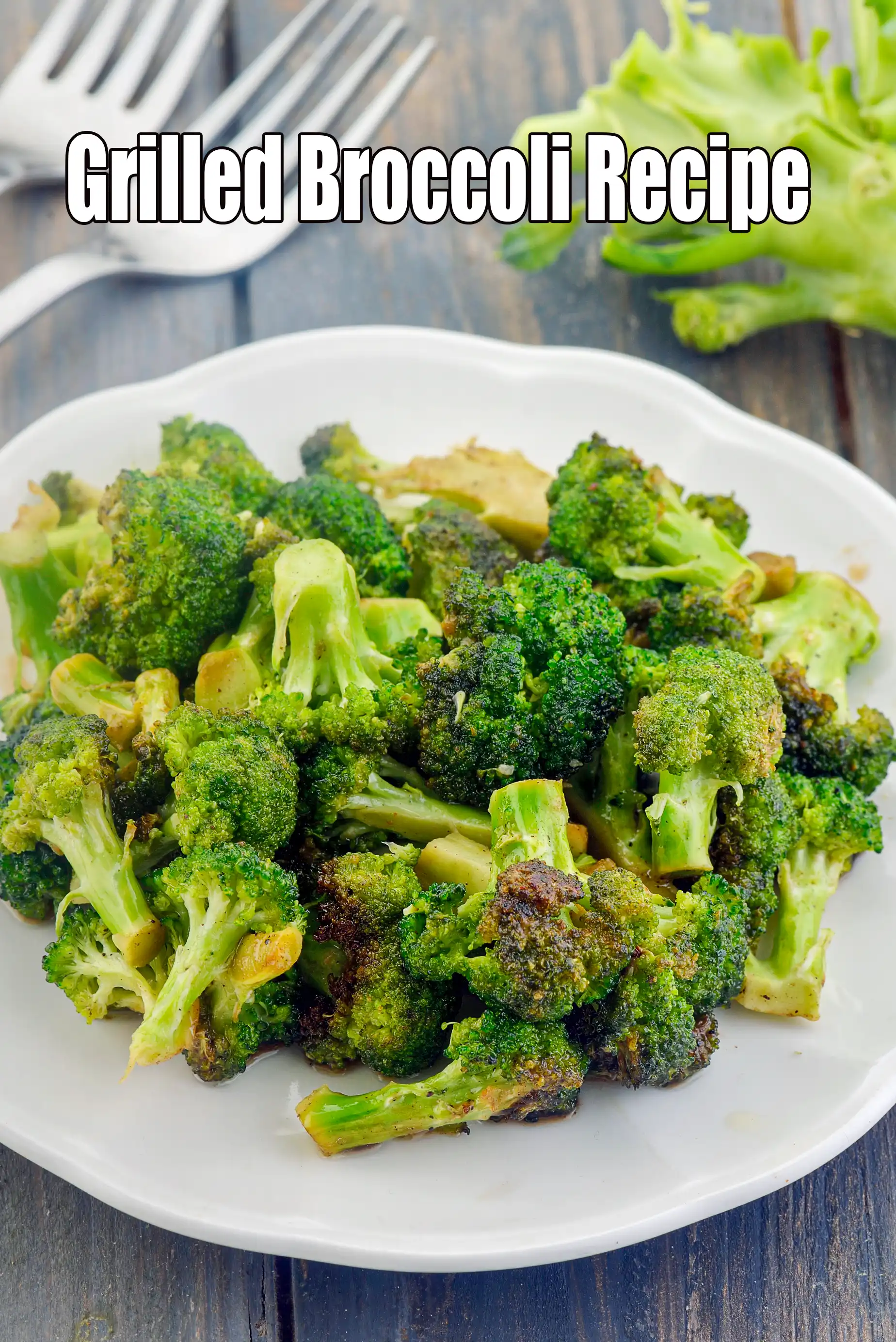 Grilled Broccoli Recipe |  Grilled Broccoli Florets | Vitamin A, Vitamin K, Vitamin E rich snack |