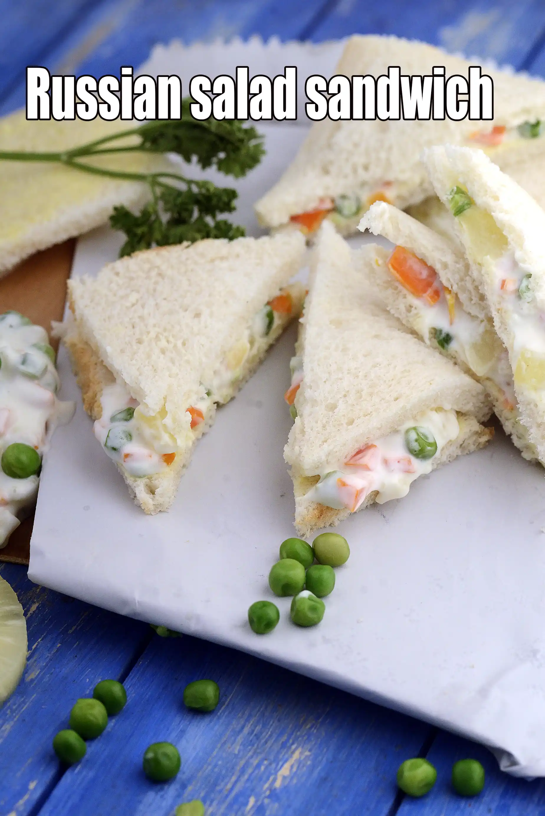 Russian Salad Sandwich Recipe