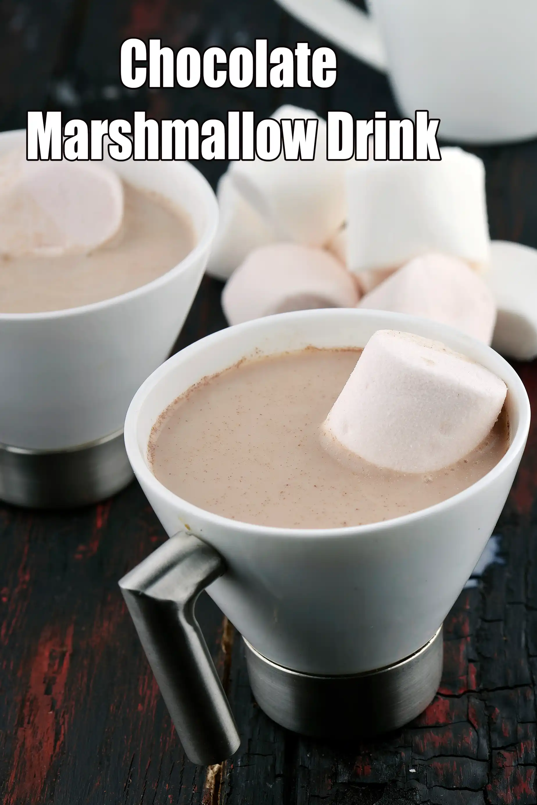 Chocolate Marshmallow Drink recipe, Step by Step recipes for Kids