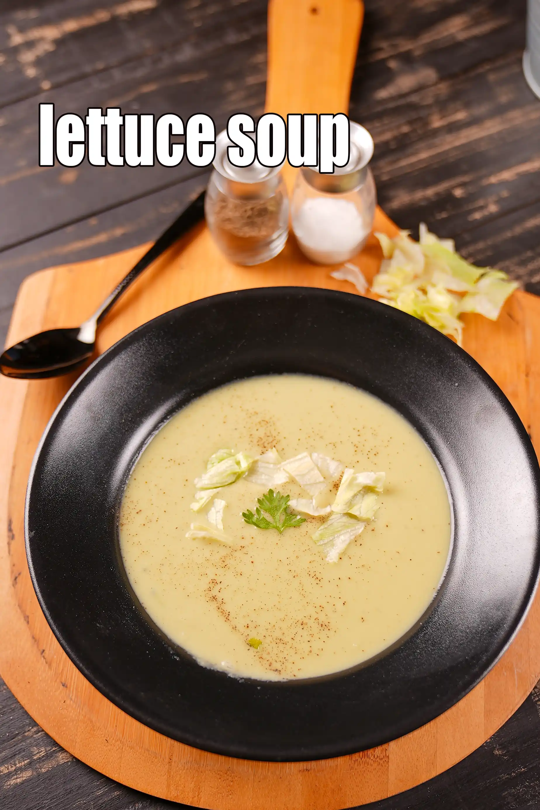 lettuce soup recipe |  hot or cold Indian lettuce soup | folic acid, calcium and protein rich lettuce soup |