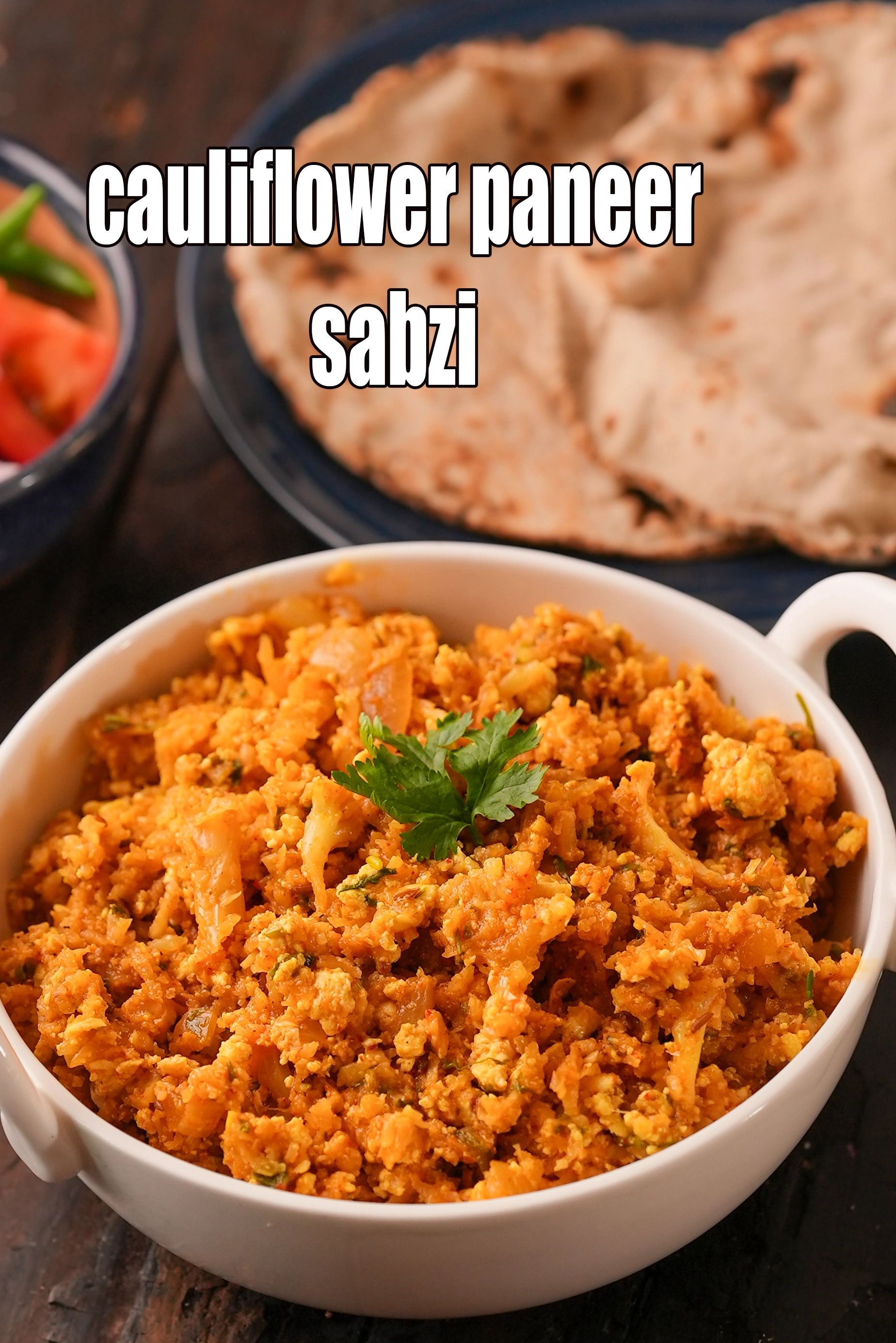 cauliflower paneer sabzi recipe | Indian cauliflower paneer curry | healthy gobhi paneer ki sabzi |