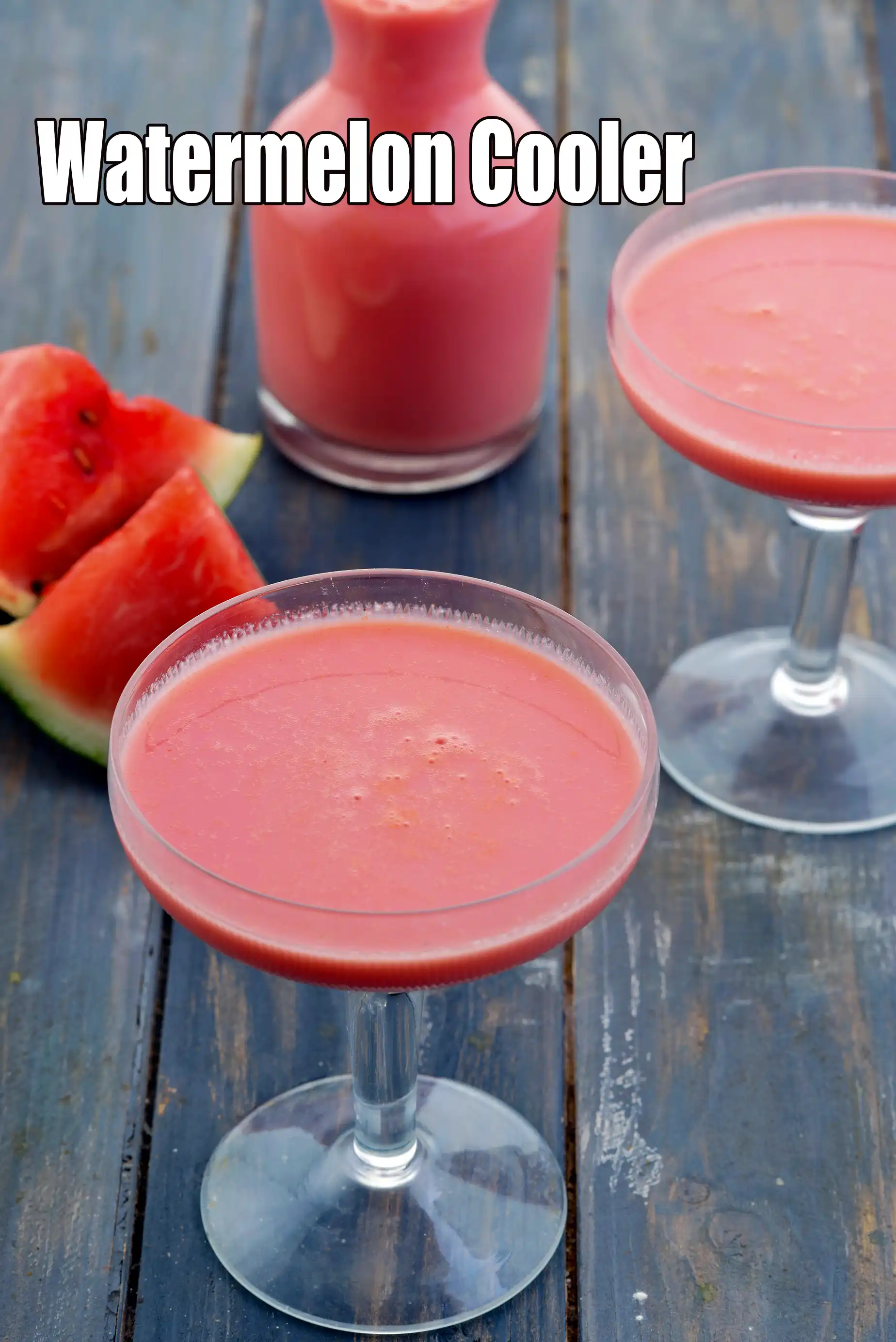 Watermelon Cooler | watermelon milk drink | tarbooz sharbat | Indian summer drink |