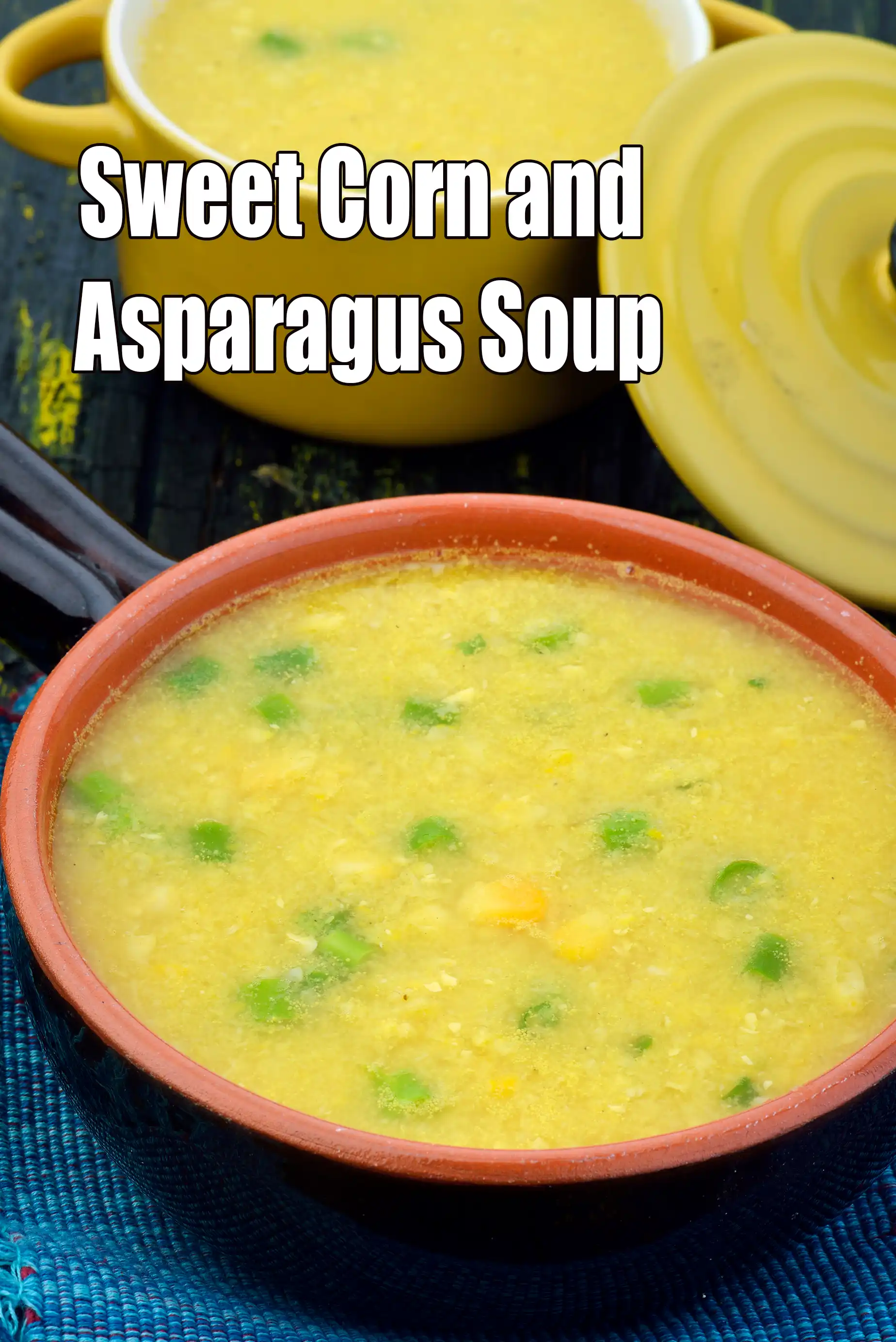 Sweet Corn and Asparagus Soup recipe