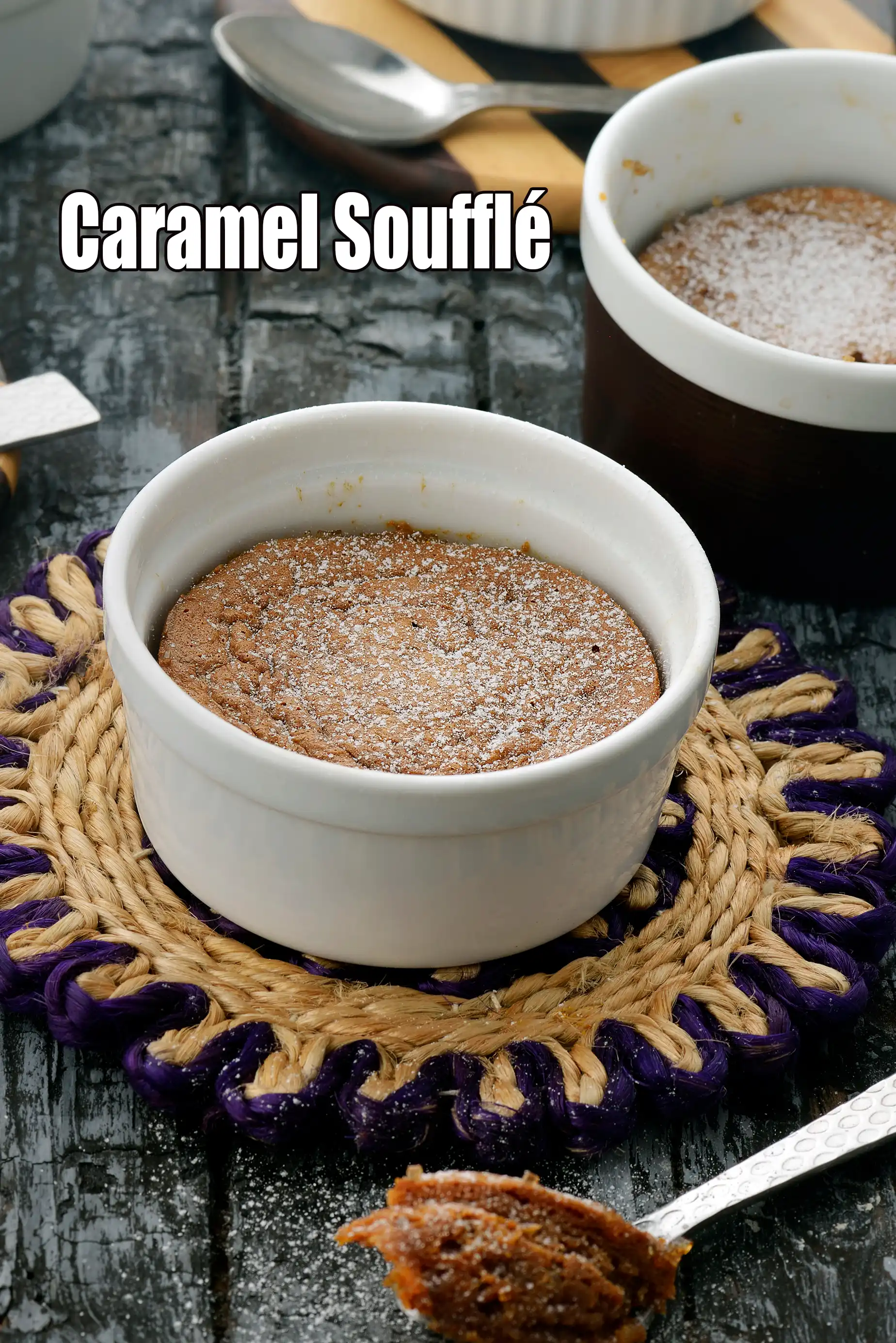 Caramel Soufflé | Caramel Soufflé with Eggs | Indian Style Soufflé |