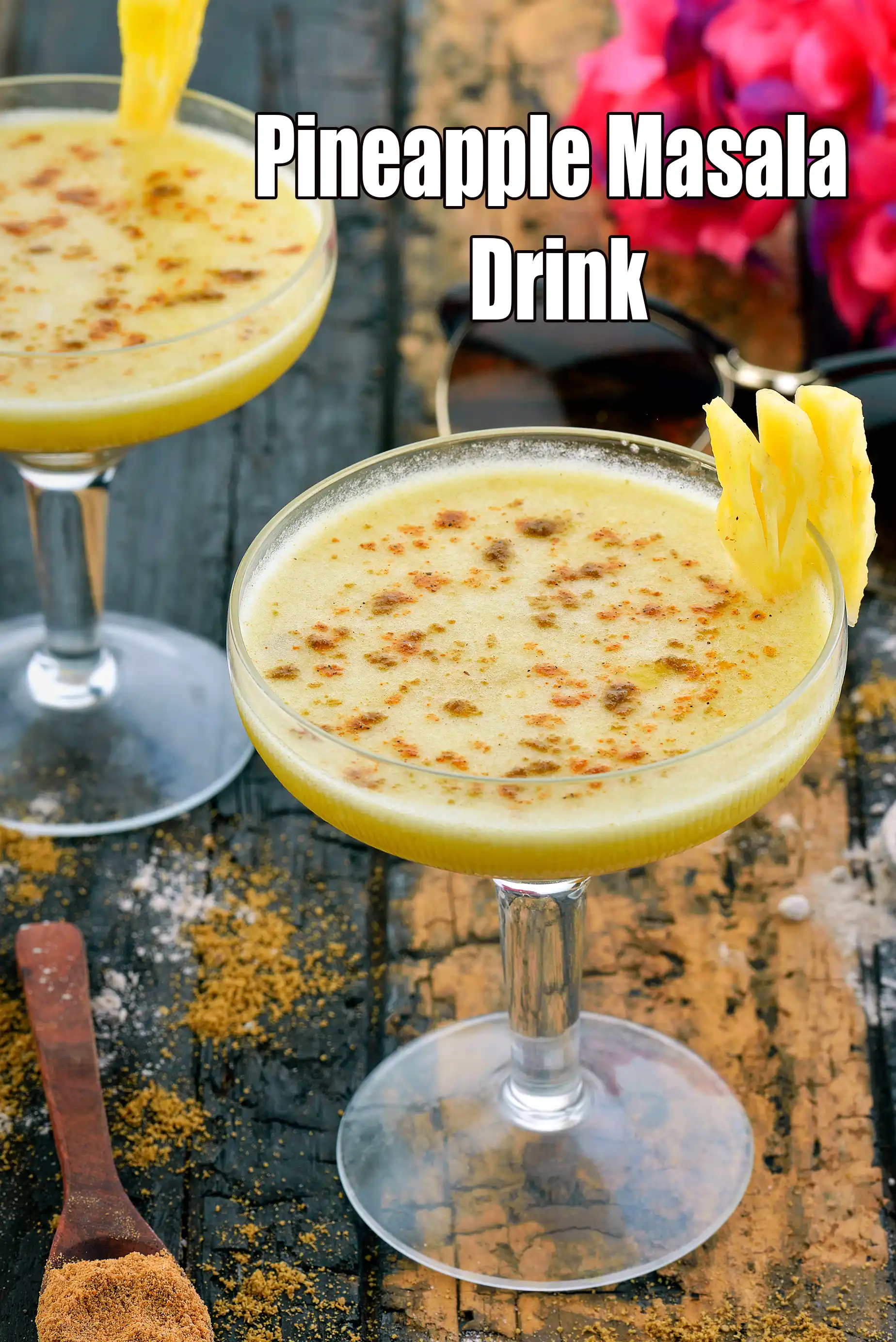 Pineapple Masala Drink recipe