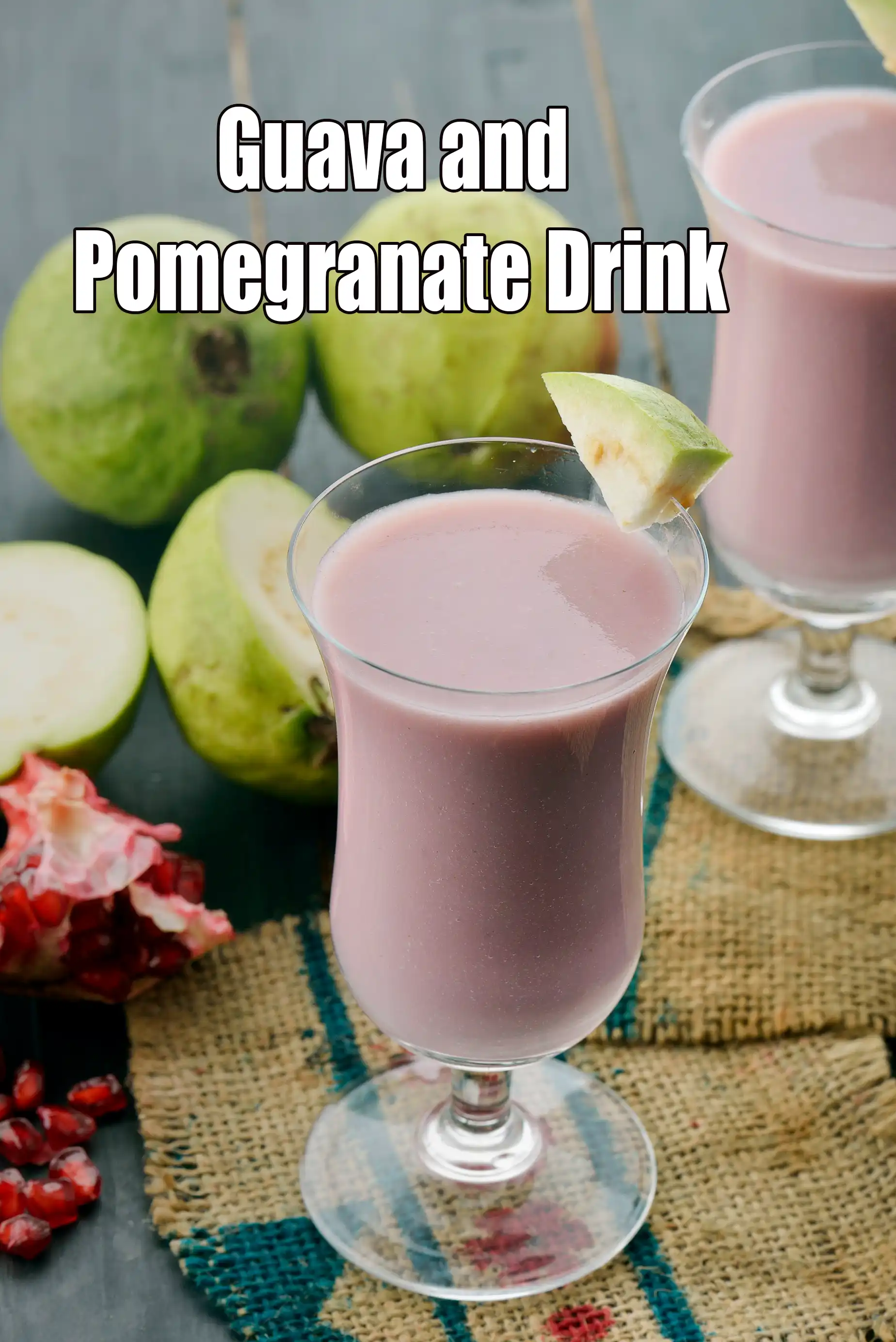 Guava and Pomegranate Drink |  Peru Aur Anar ka Juice | Peru Aur Anar Sharbat |
