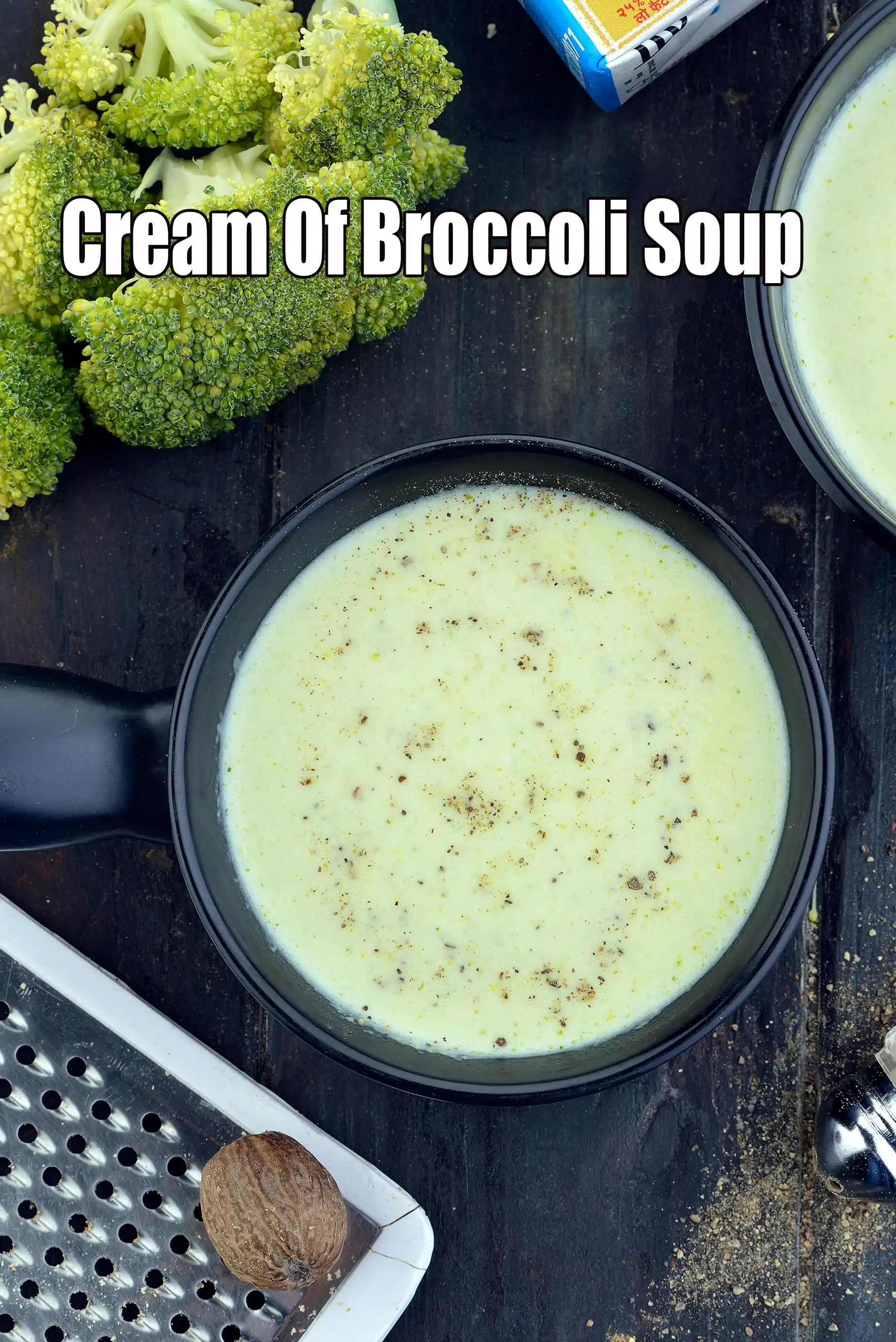 Cream Of Broccoli Soup ( Jain International  Recipe )
