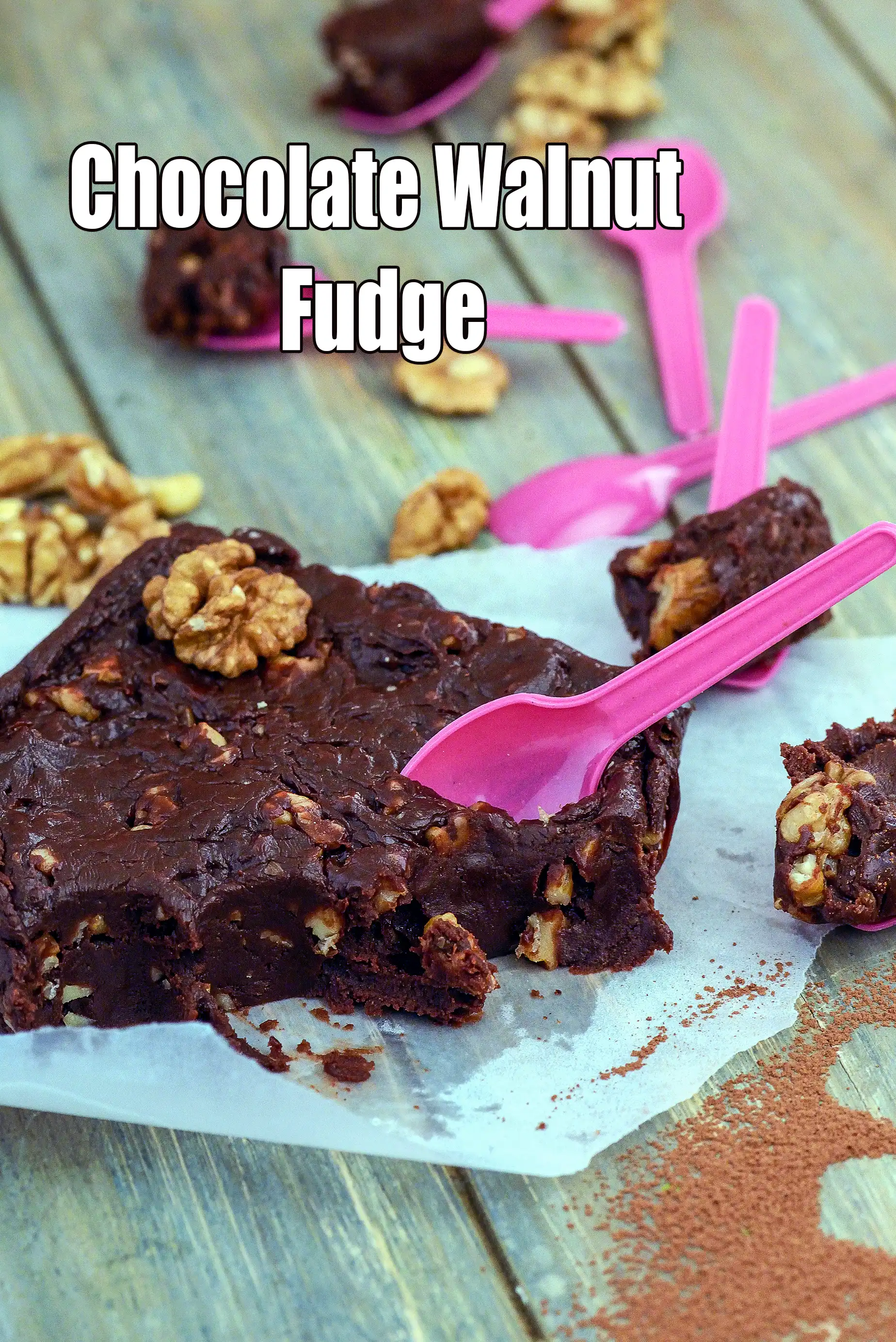 Chocolate Walnut Fudge Recipe (Walnut Fudge Recipes)