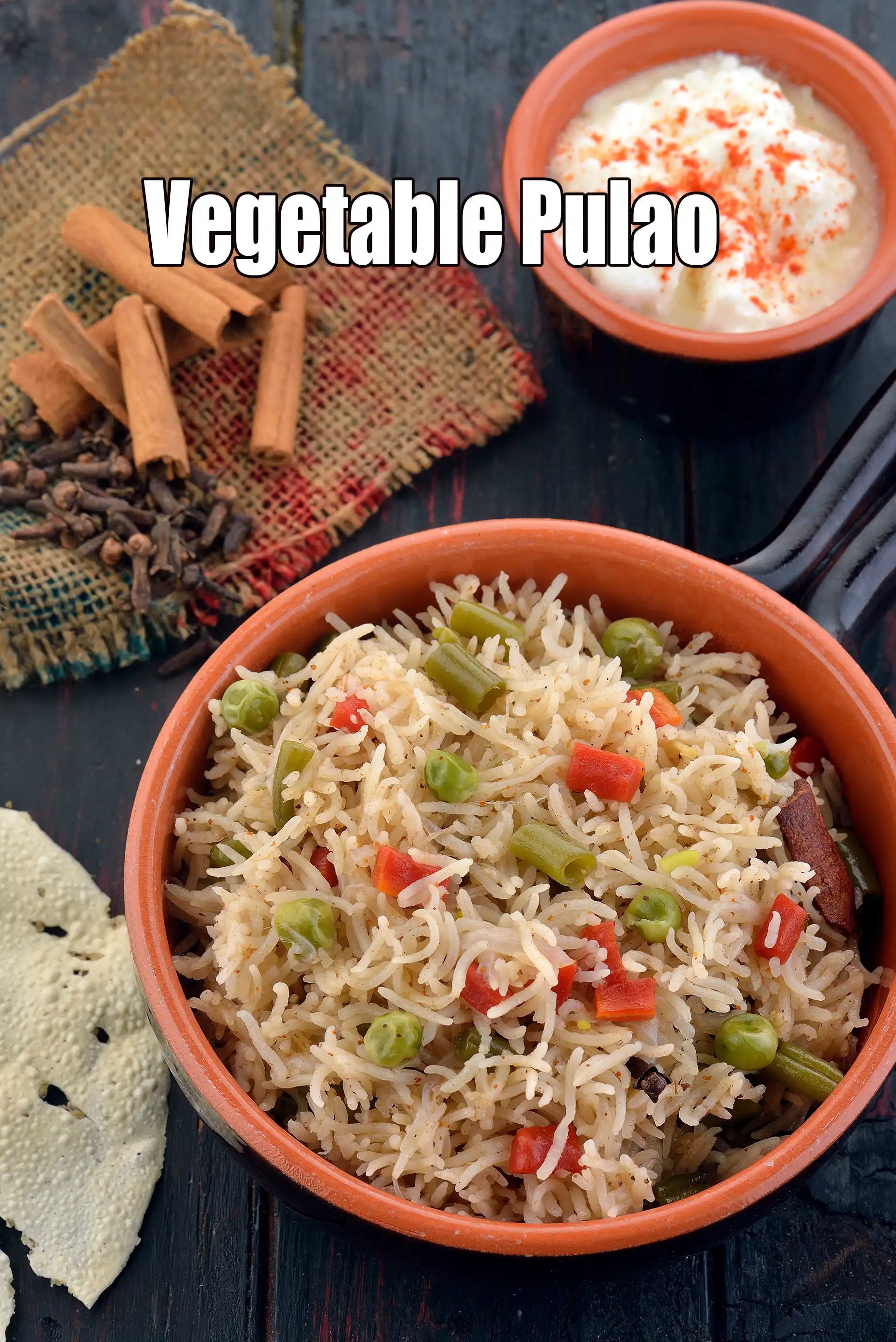 Vegetable Pulao Recipe (Quick Pressure Cooker Pulao)