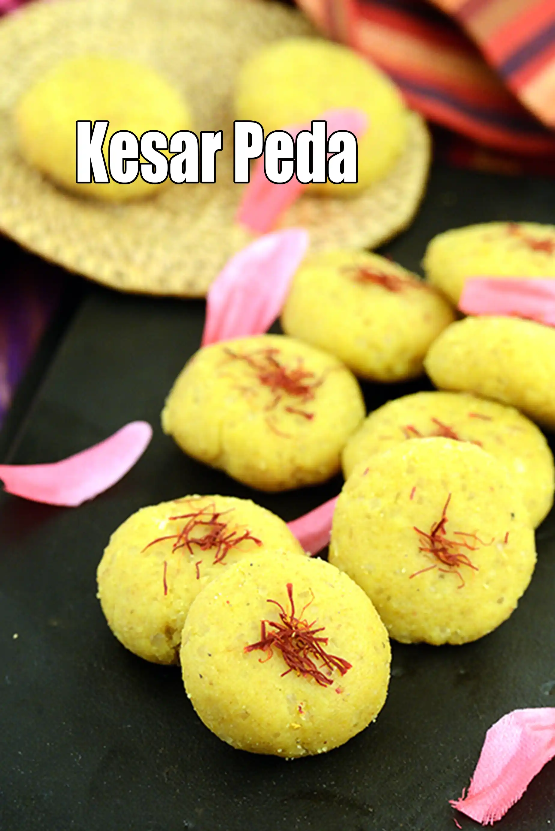 Kesar Peda Recipe (Instant Kesar Peda)