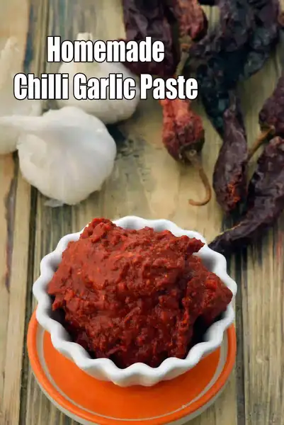 Homemade Chilli Garlic Paste Recipe (Easy & Spicy)