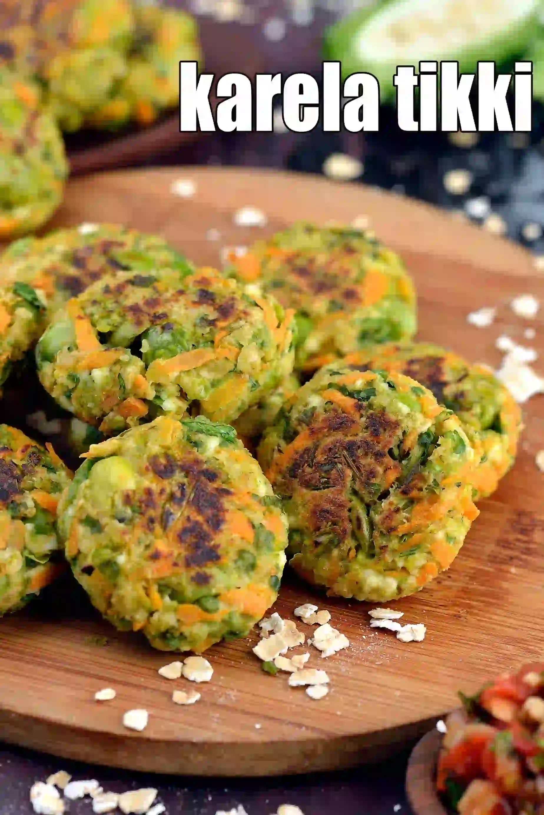 Karela Tikki Recipe | Healthy Bitter Gourd Snack