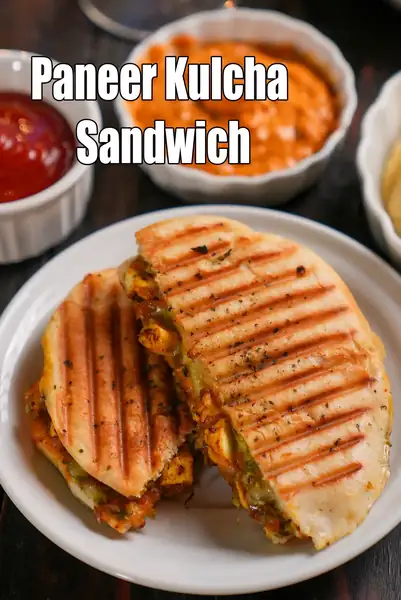 Paneer Kulcha Sandwich Recipe | Easy Indian Snack