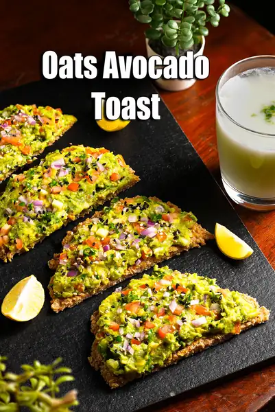Oats Avocado Toast (No Bread) | Healthy Breakfast