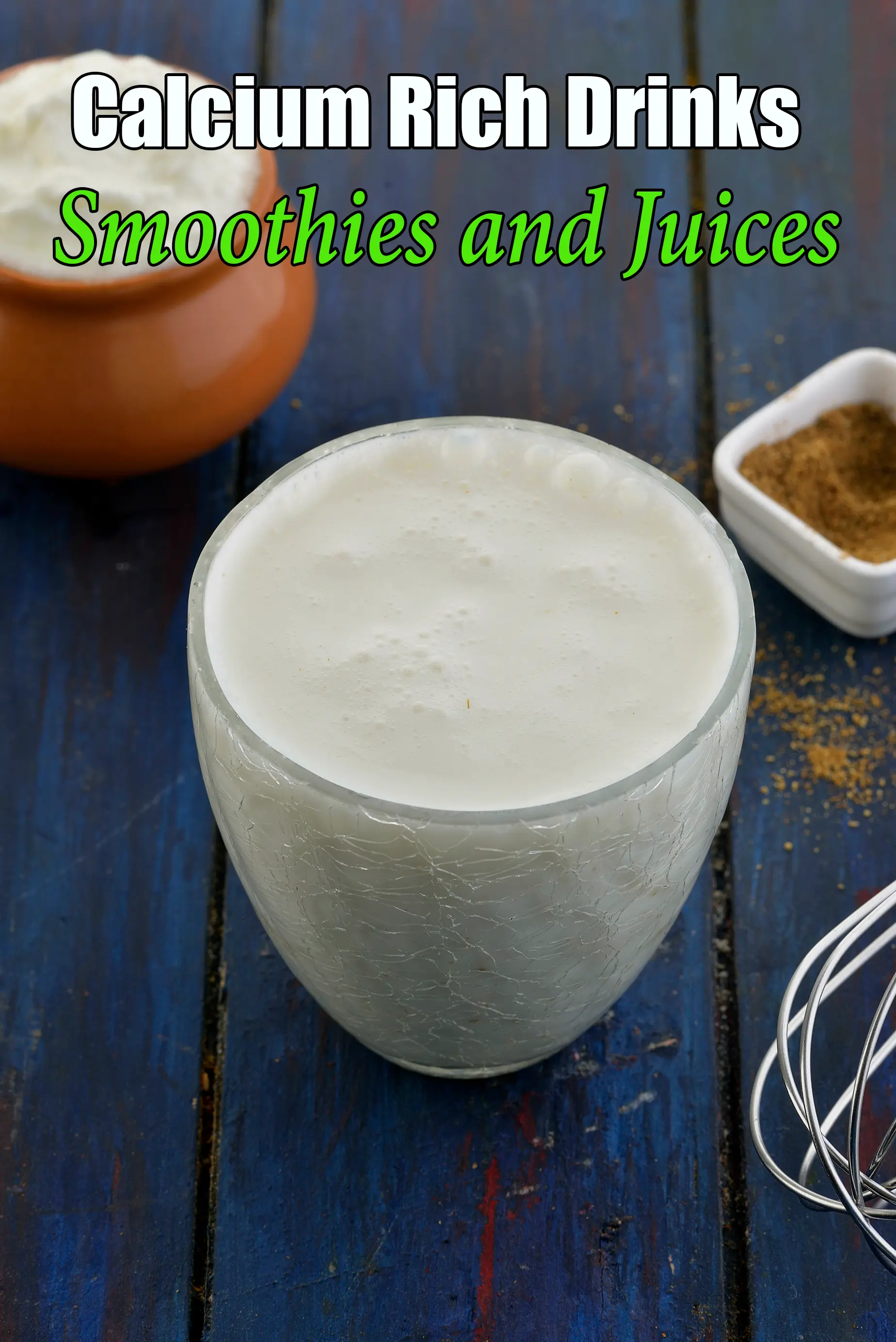 Calcium Rich Indian Drinks Smoothies Juices