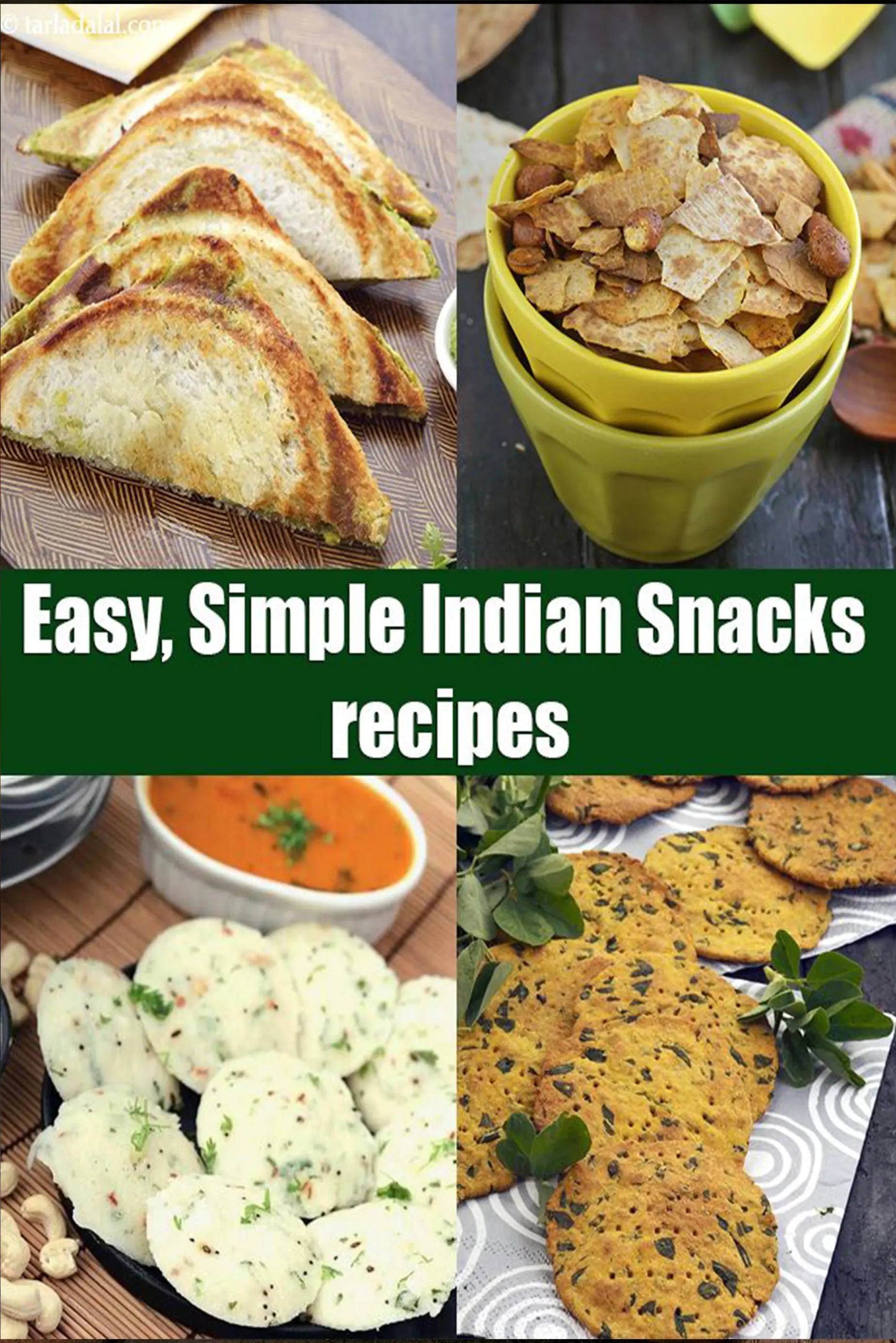 Easy, Simple Indian Snacks