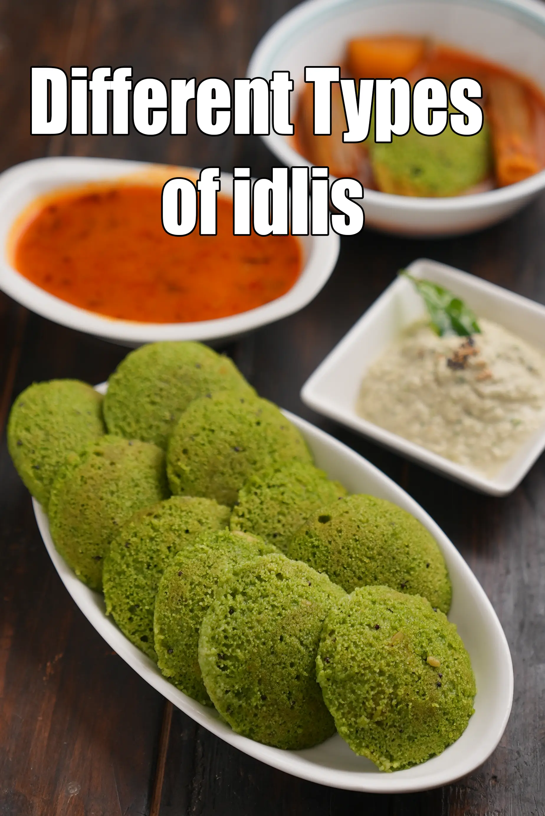 Different types of  Idlis