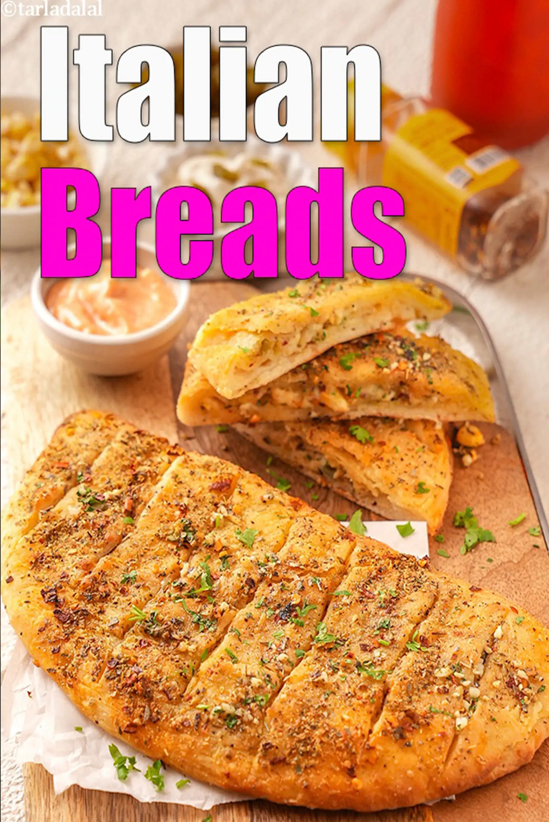 Indian style Italian Breads