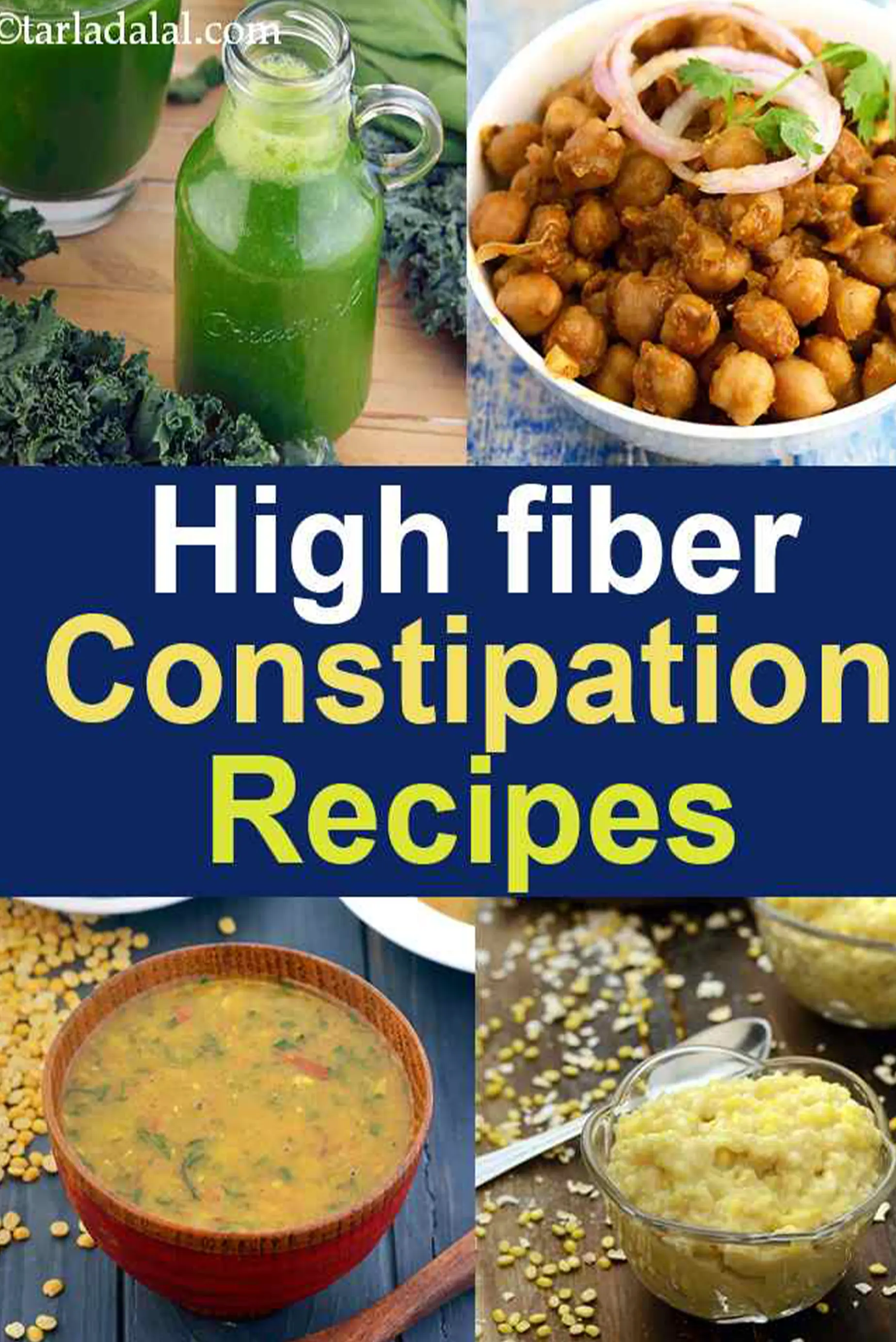 High Fiber Recipes for Constipation