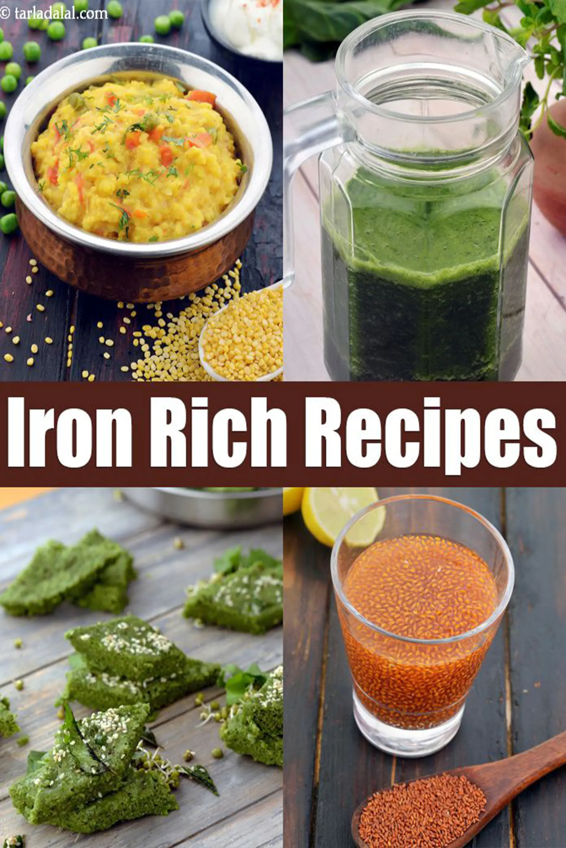Iron Rich Indian recipes