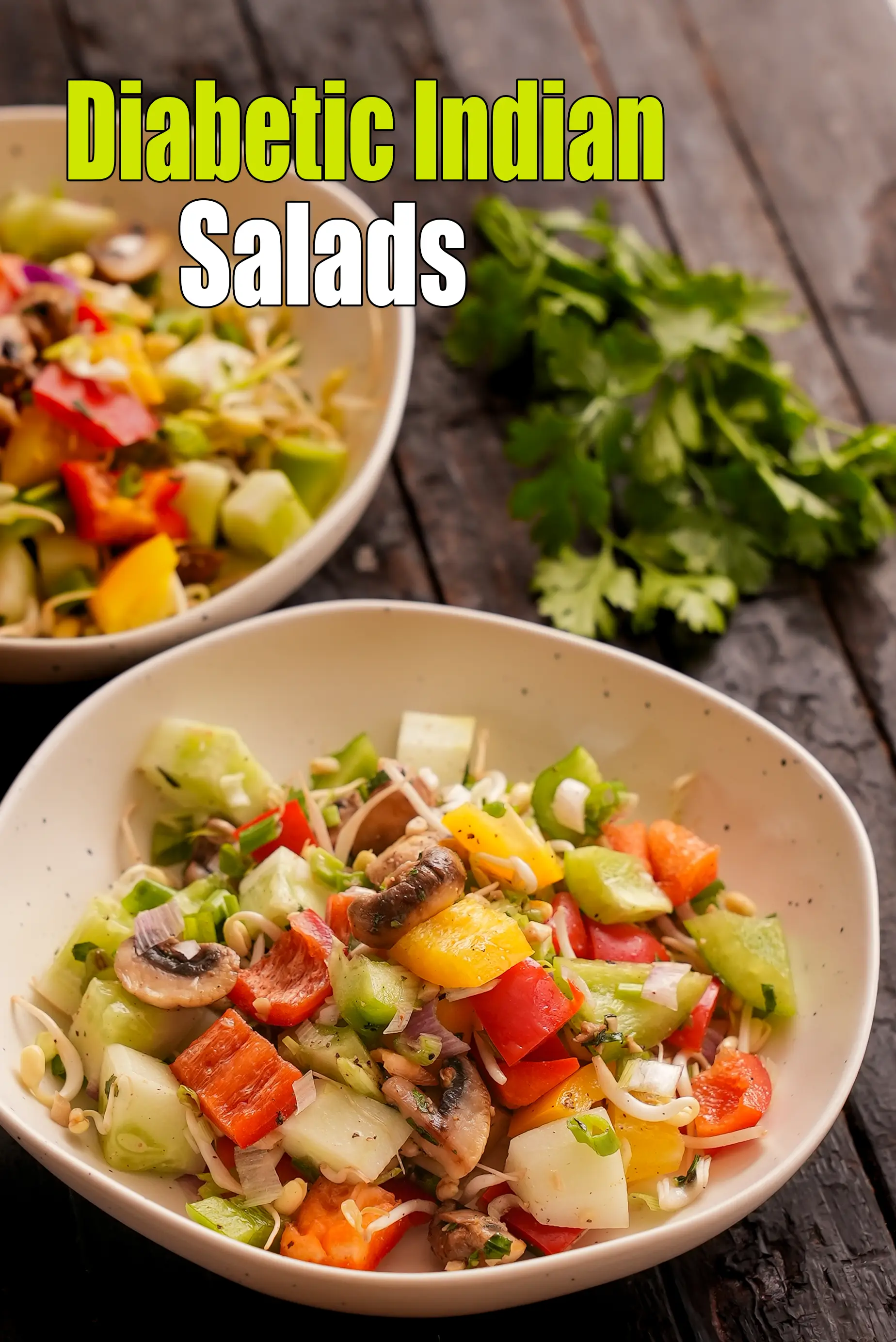 Diabetic Indian Vegetarain Salads