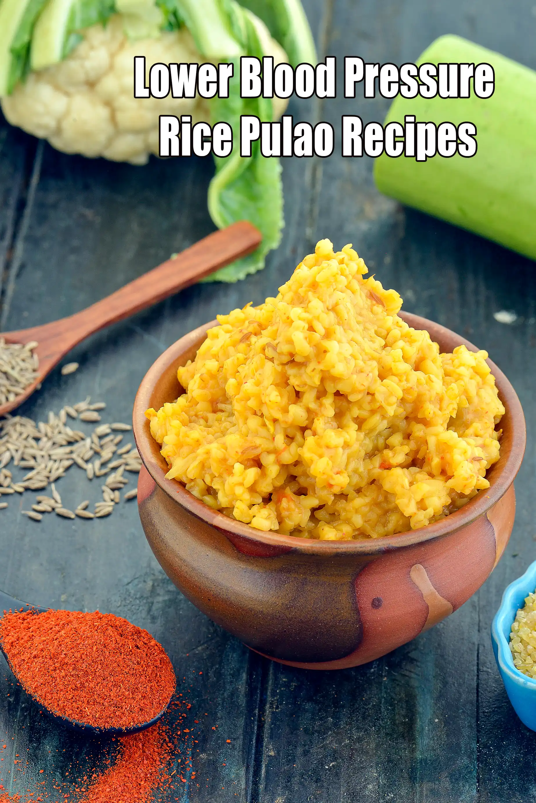 Lower Blood Pressure Rice  Pulao