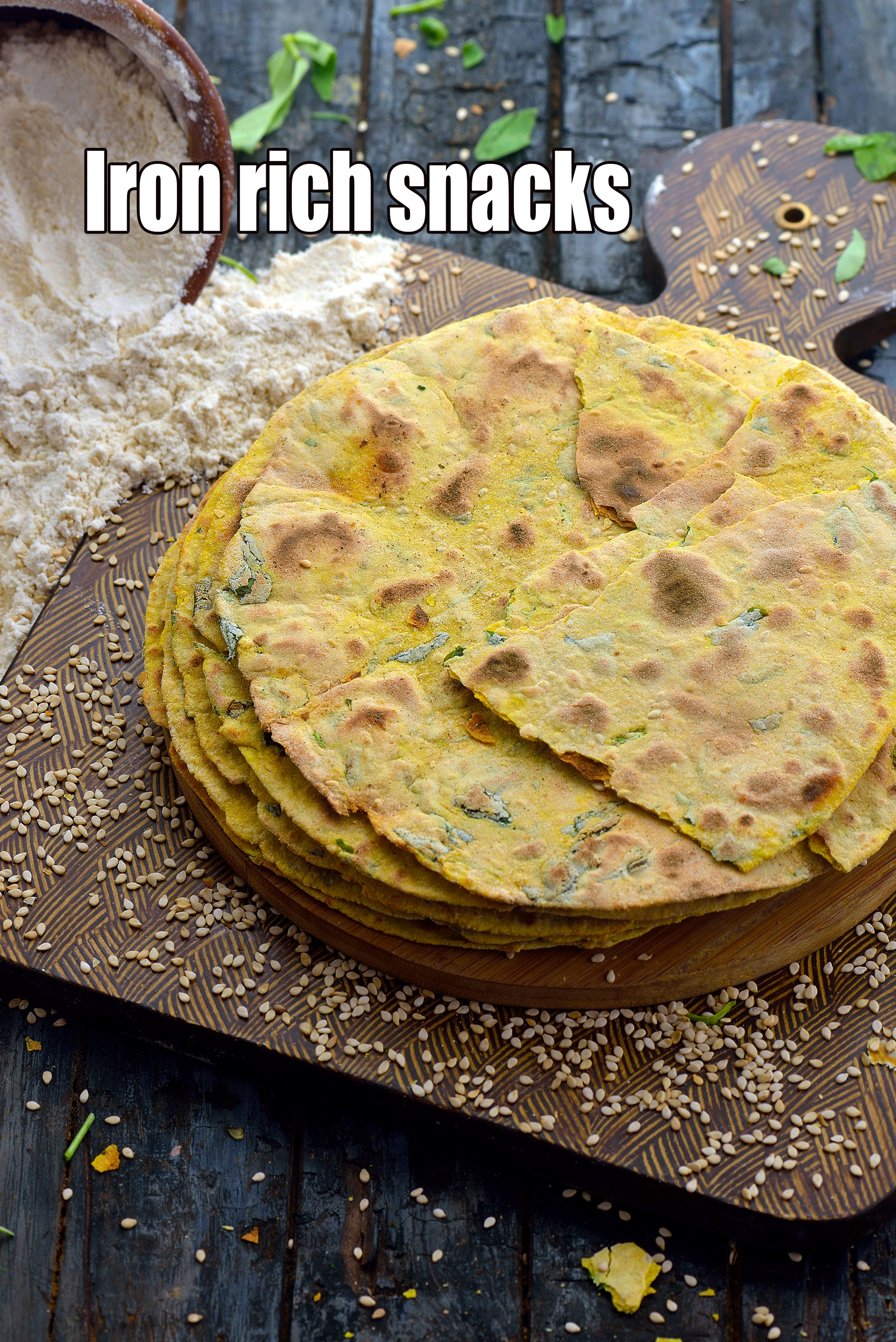 Iron Rich Indian Starters & Snacks