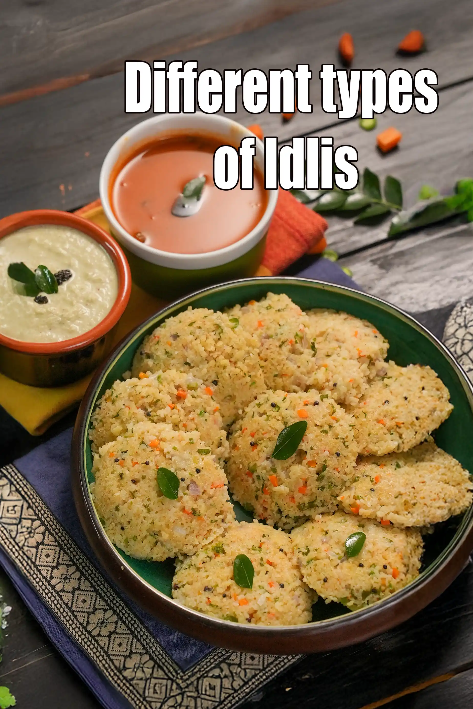 Different types of Idlis