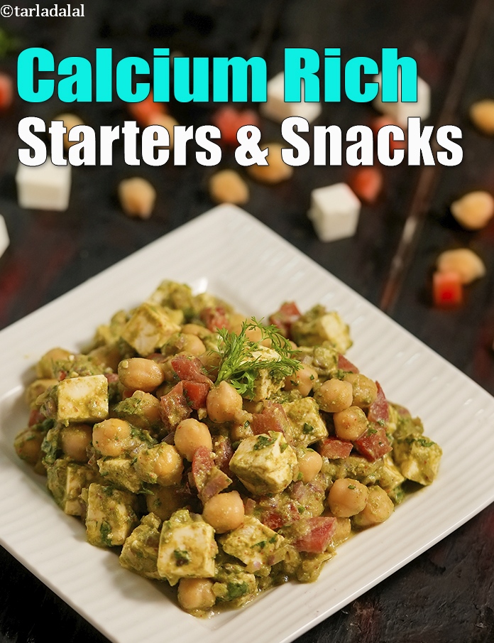 Calcium Rich Indian Starters & Snacks