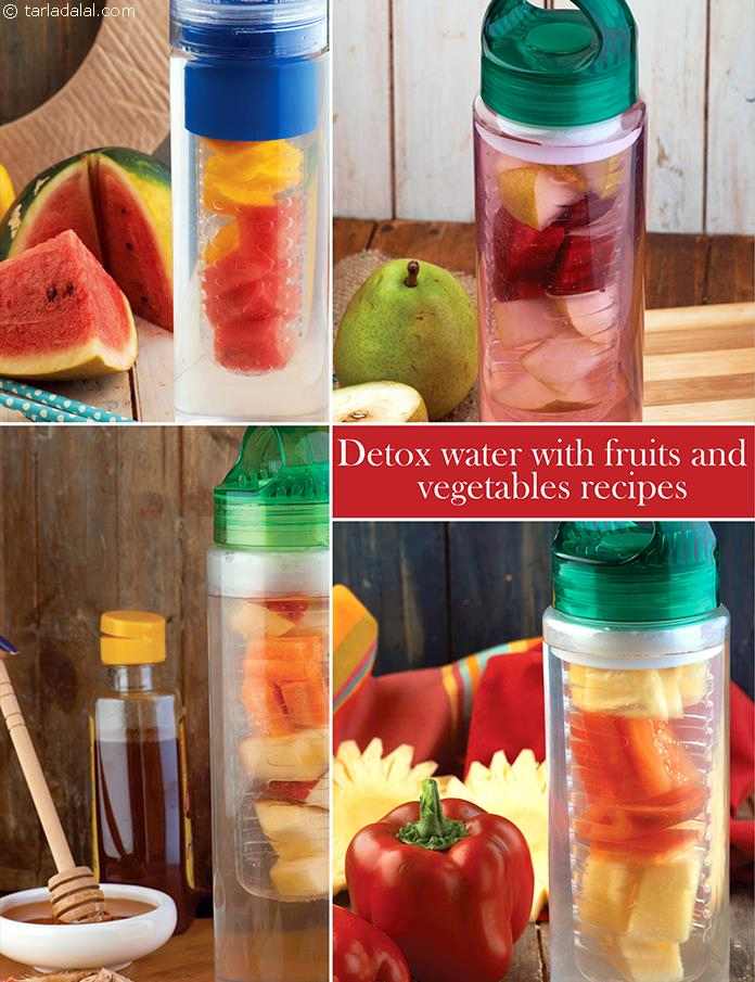 Detox Water with Fruits and Vegetables