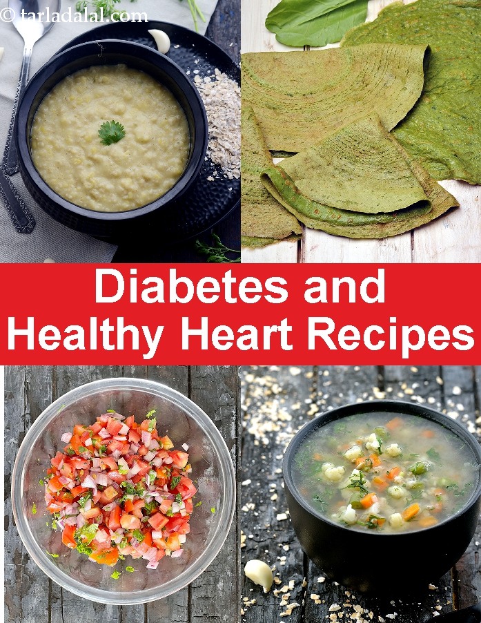 Diabetes and Healthy Heart Indian recipes